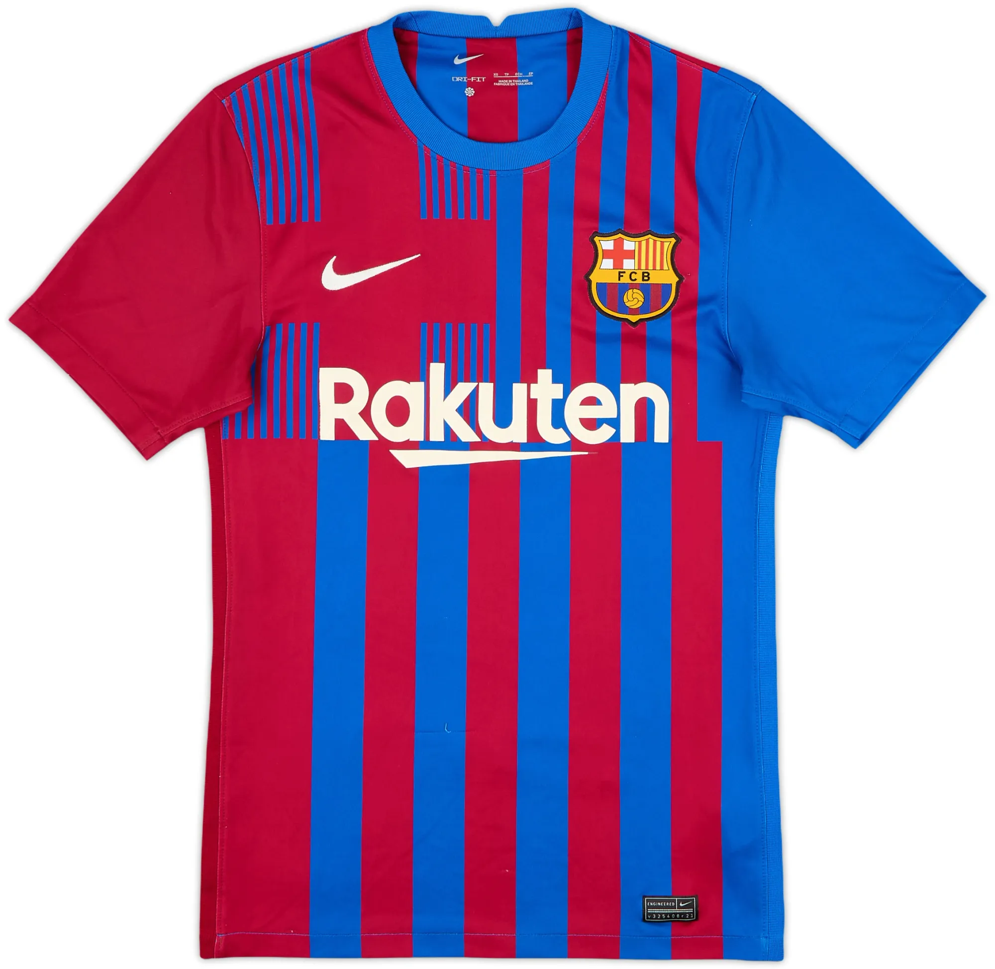 Nike Barcelona Mens SS Home Shirt 2021/22
