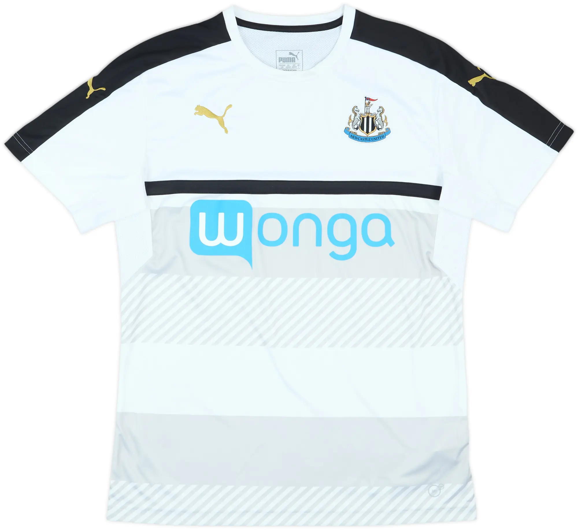Puma Newcastle United Mens SS Home Shirt 2016/17