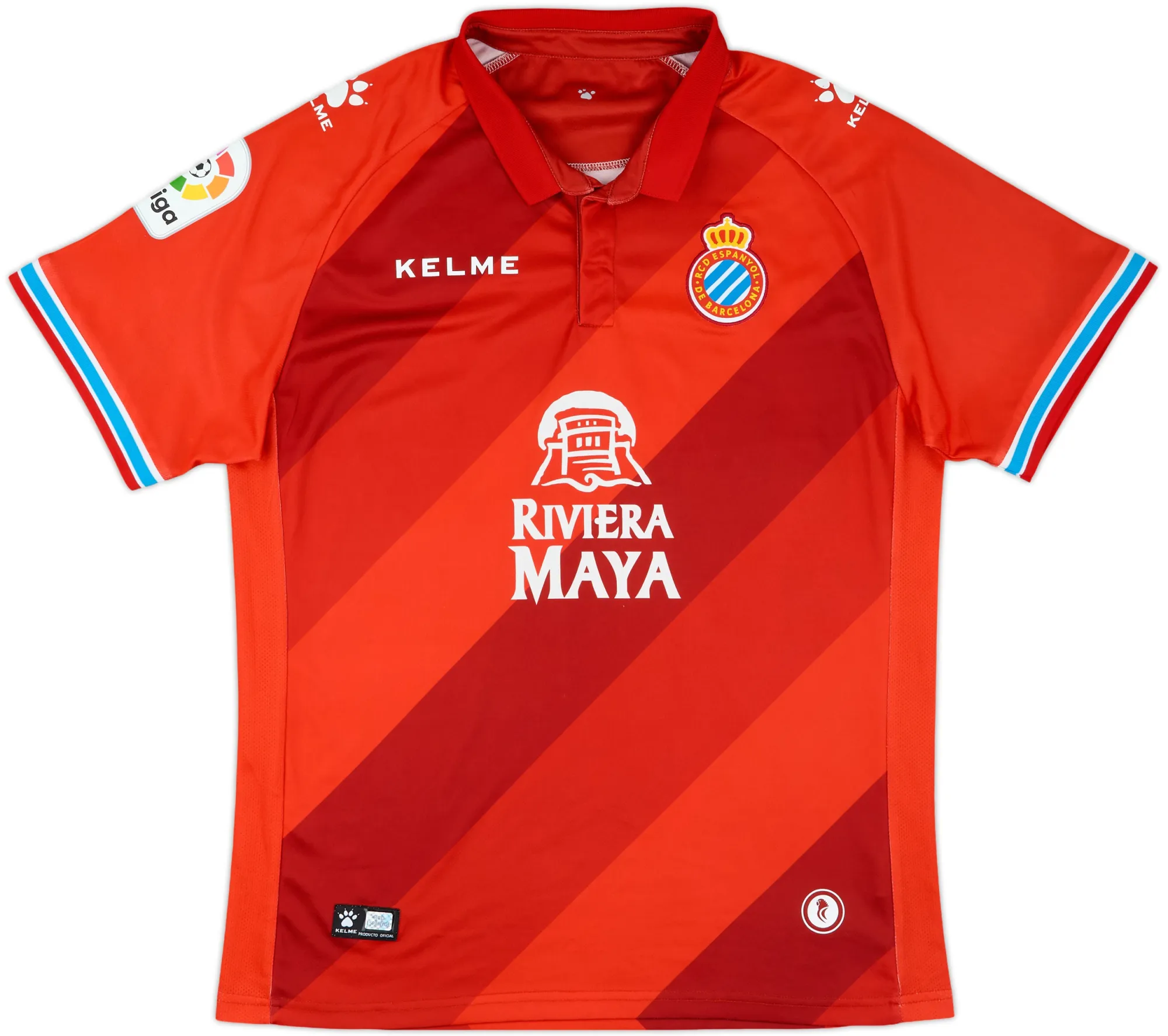 Kelme Espanyol Mens SS Away Shirt 2018/19