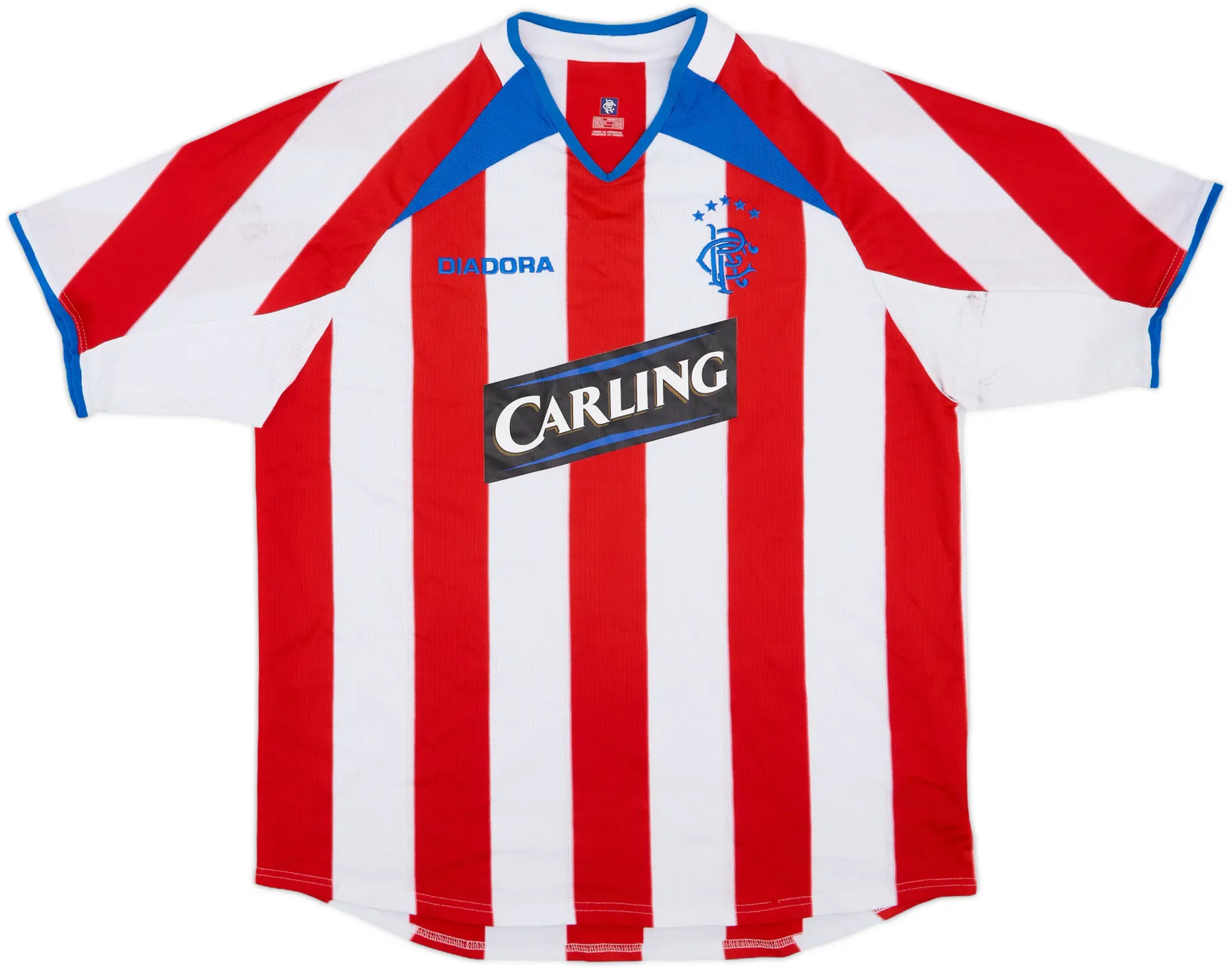 Diadora Rangers Mens SS Away Shirt 2003/04