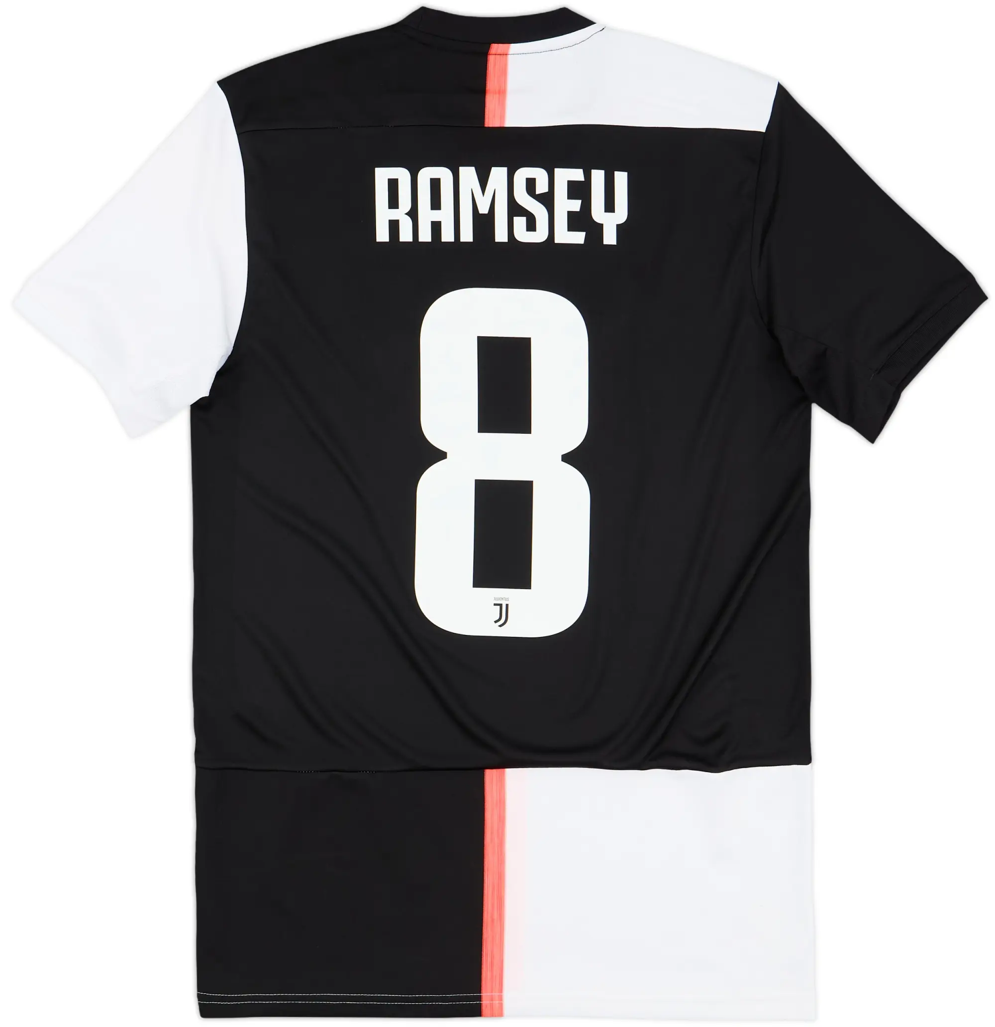 2019-20 Juventus Home Shirt Ramsey #8 - 9/10 - (S)