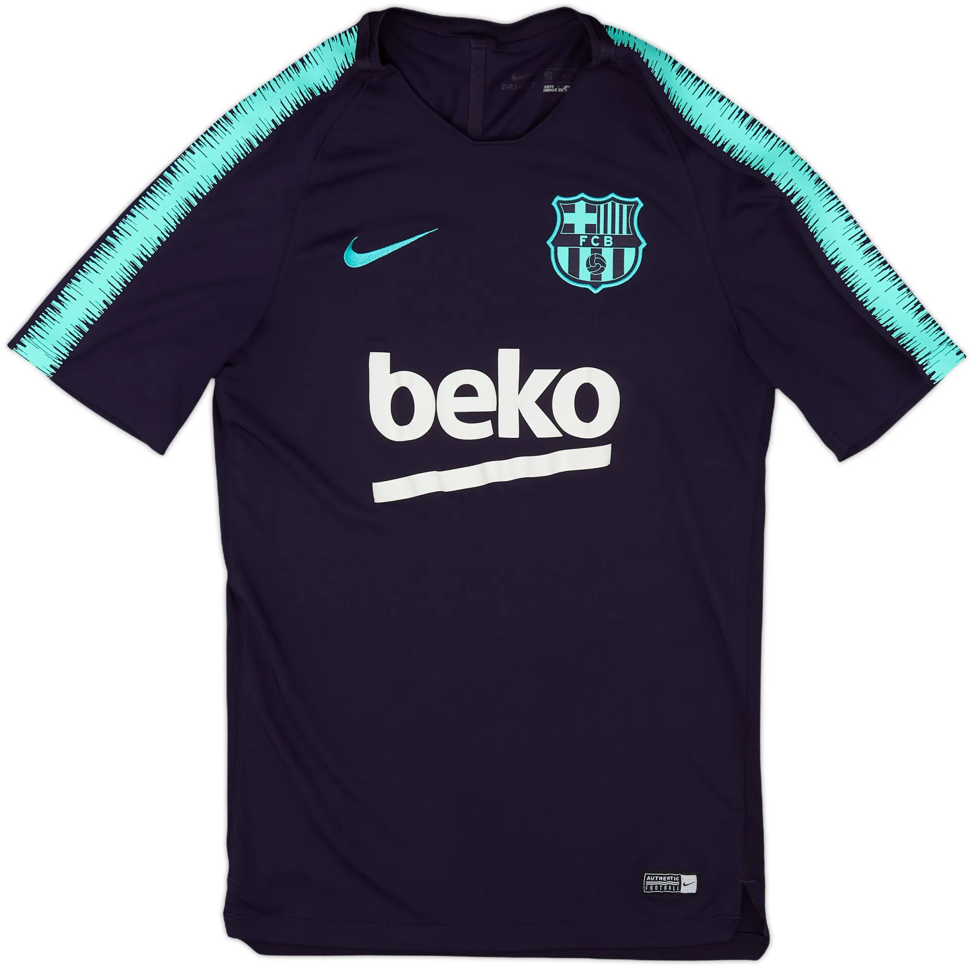 Nike Barcelona Mens SS Home Shirt 2018/19