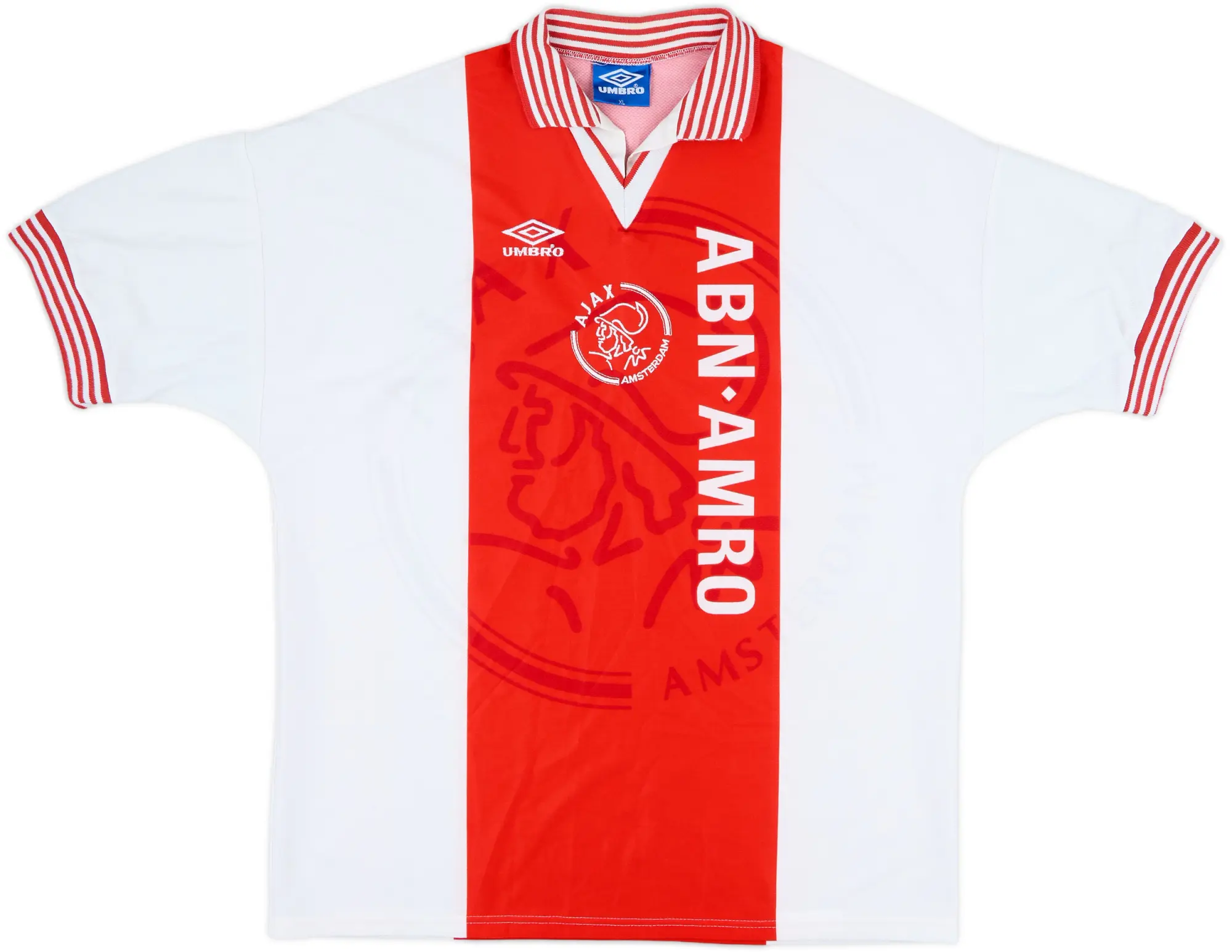 1995-96 Ajax Home Shirt - 8/10 - (XL)