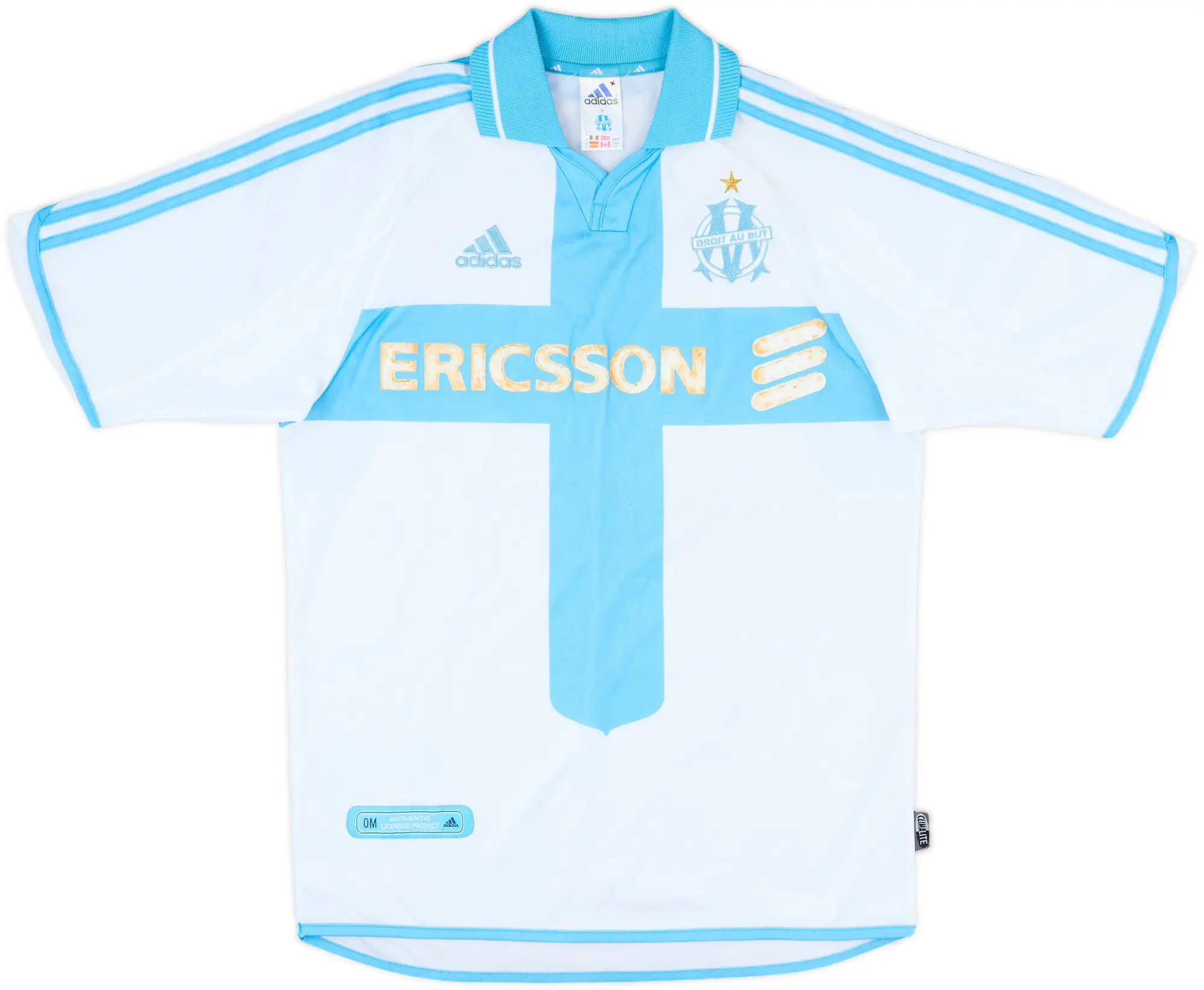 2000-01 Olympique Marseille Home Shirt - 5/10 - (S)