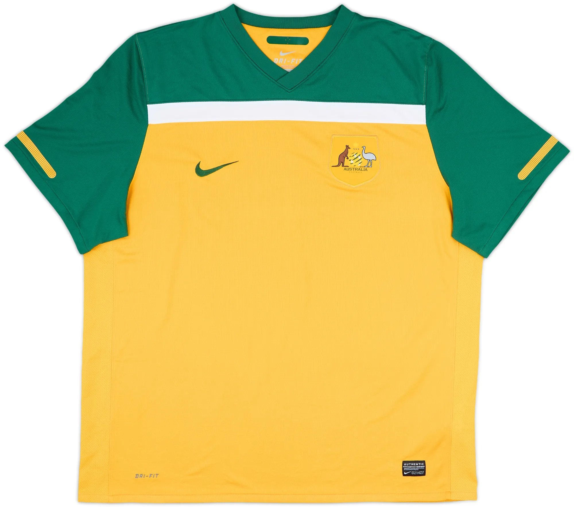 Nike Australia Mens SS Home Shirt 2010