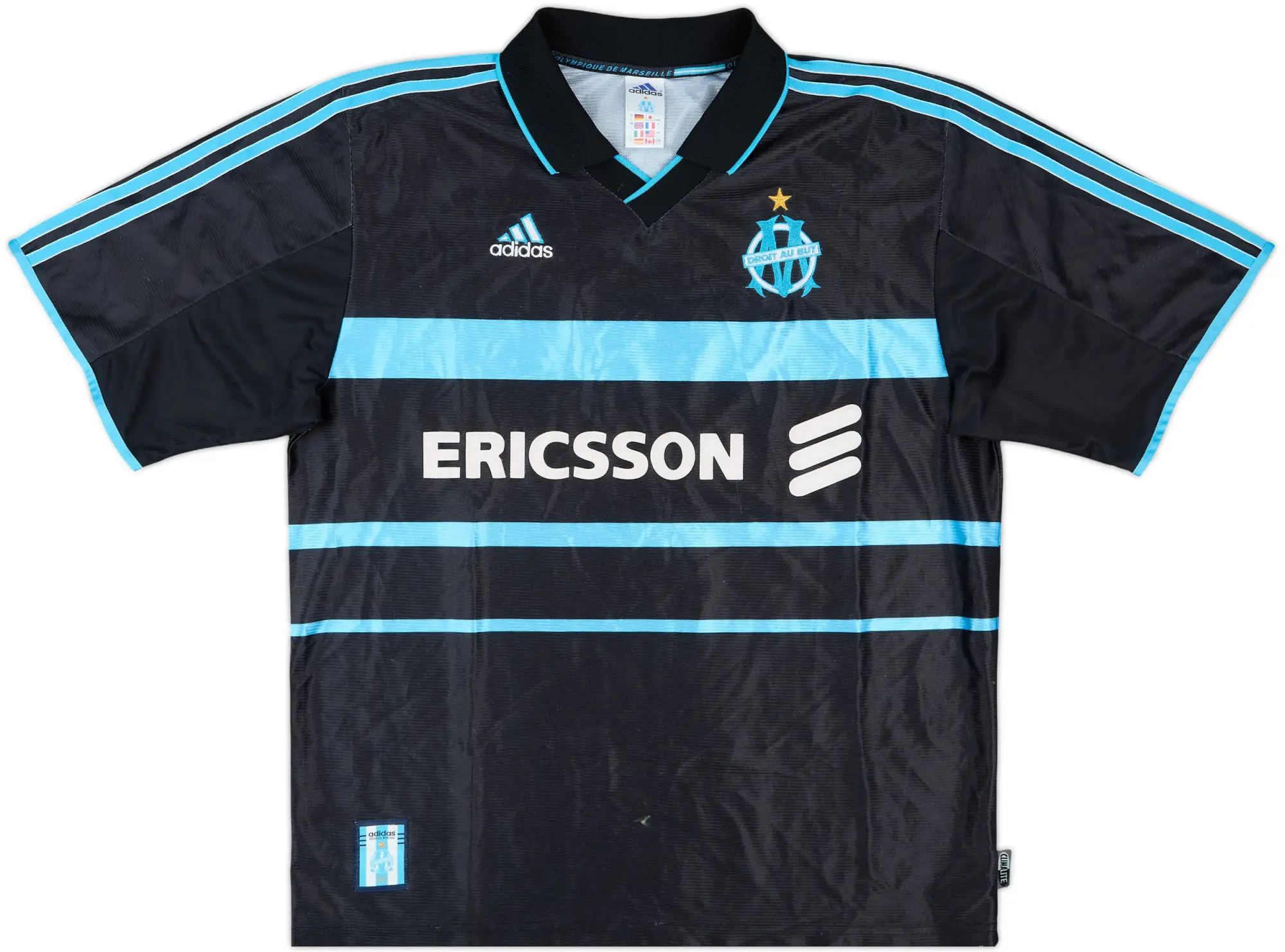 1999-00 Olympique Marseille Third Shirt - 8/10 - (L)