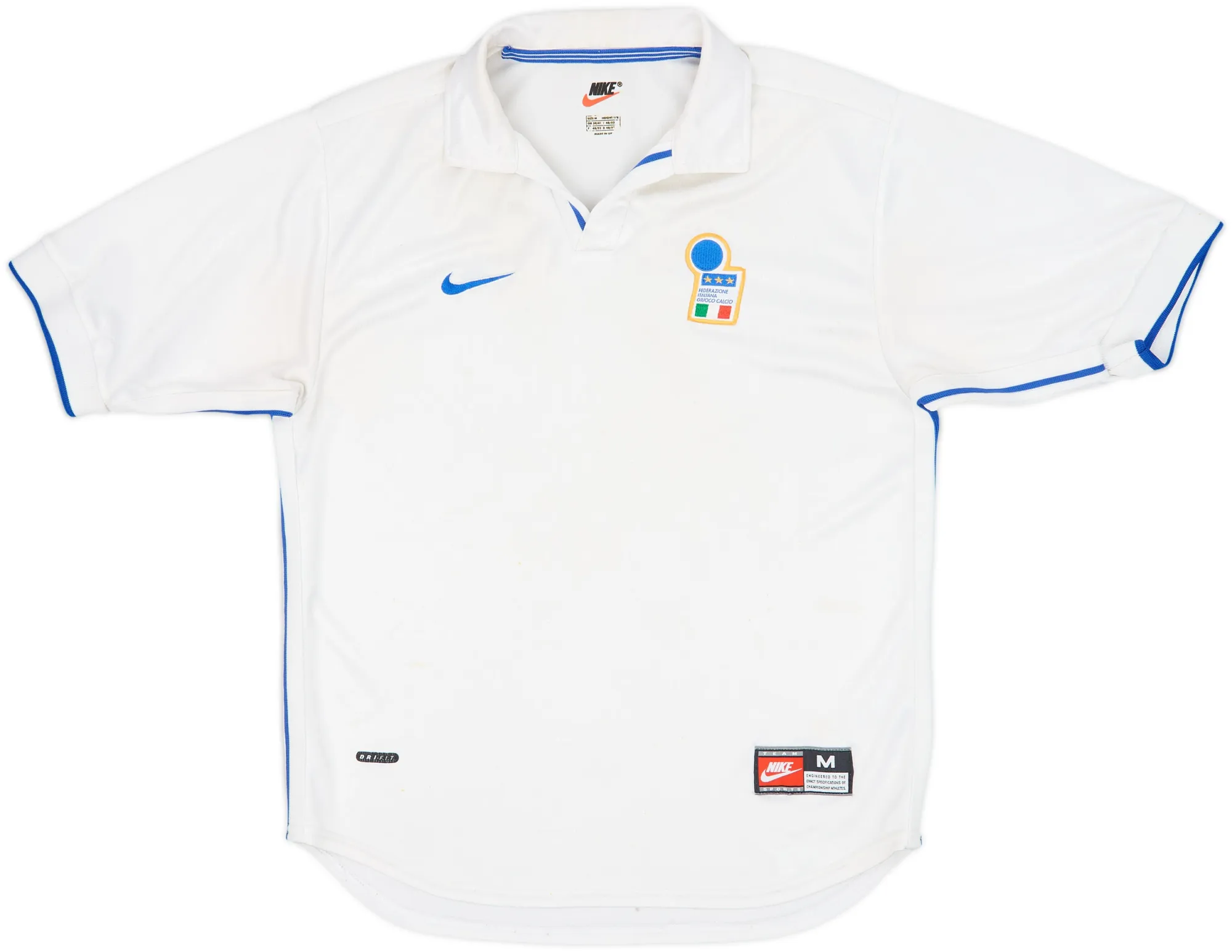 Nike Italy Mens SS Away Shirt 1997