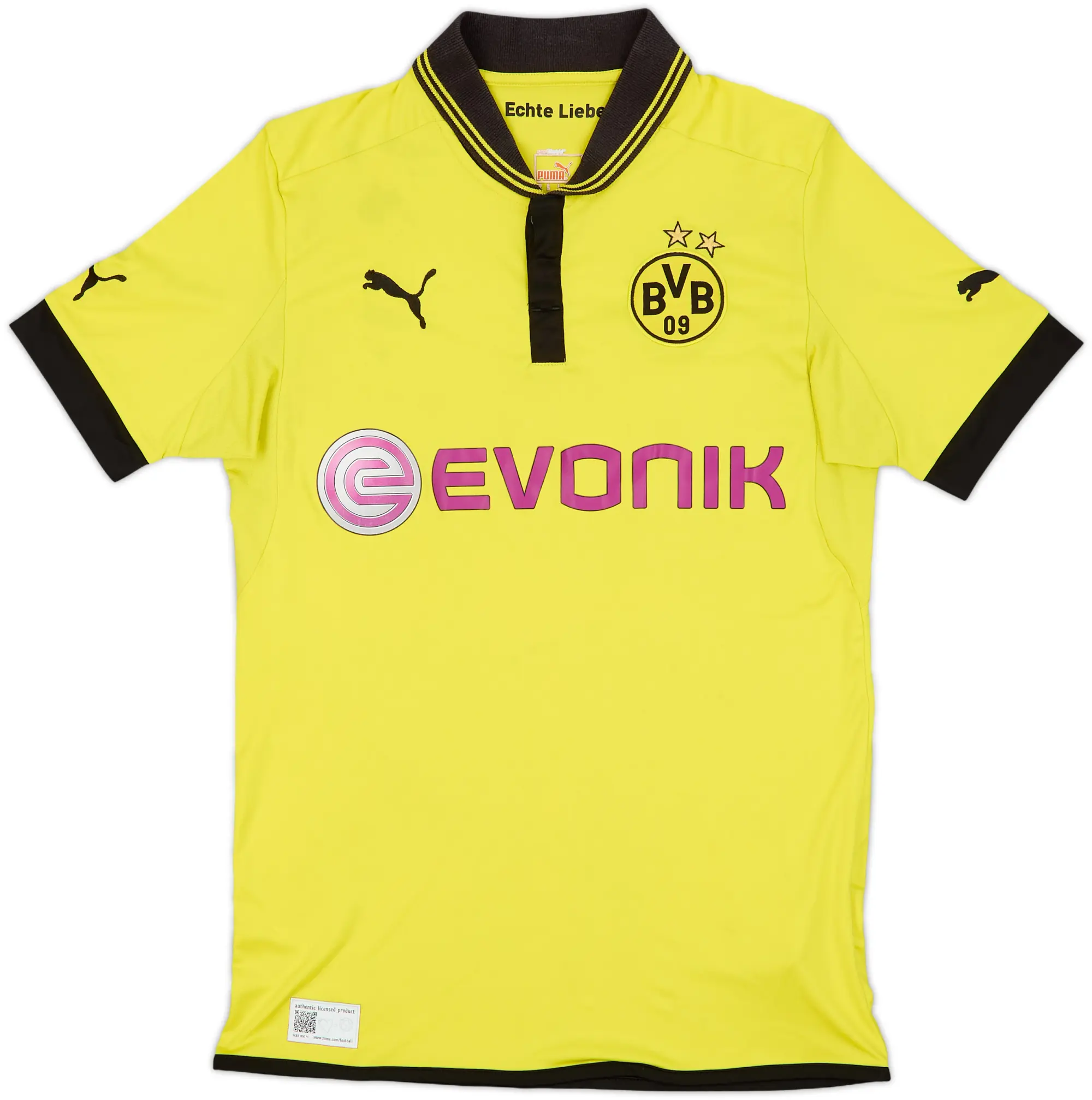 Puma Borussia Dortmund Mens SS Home Shirt 2012/13