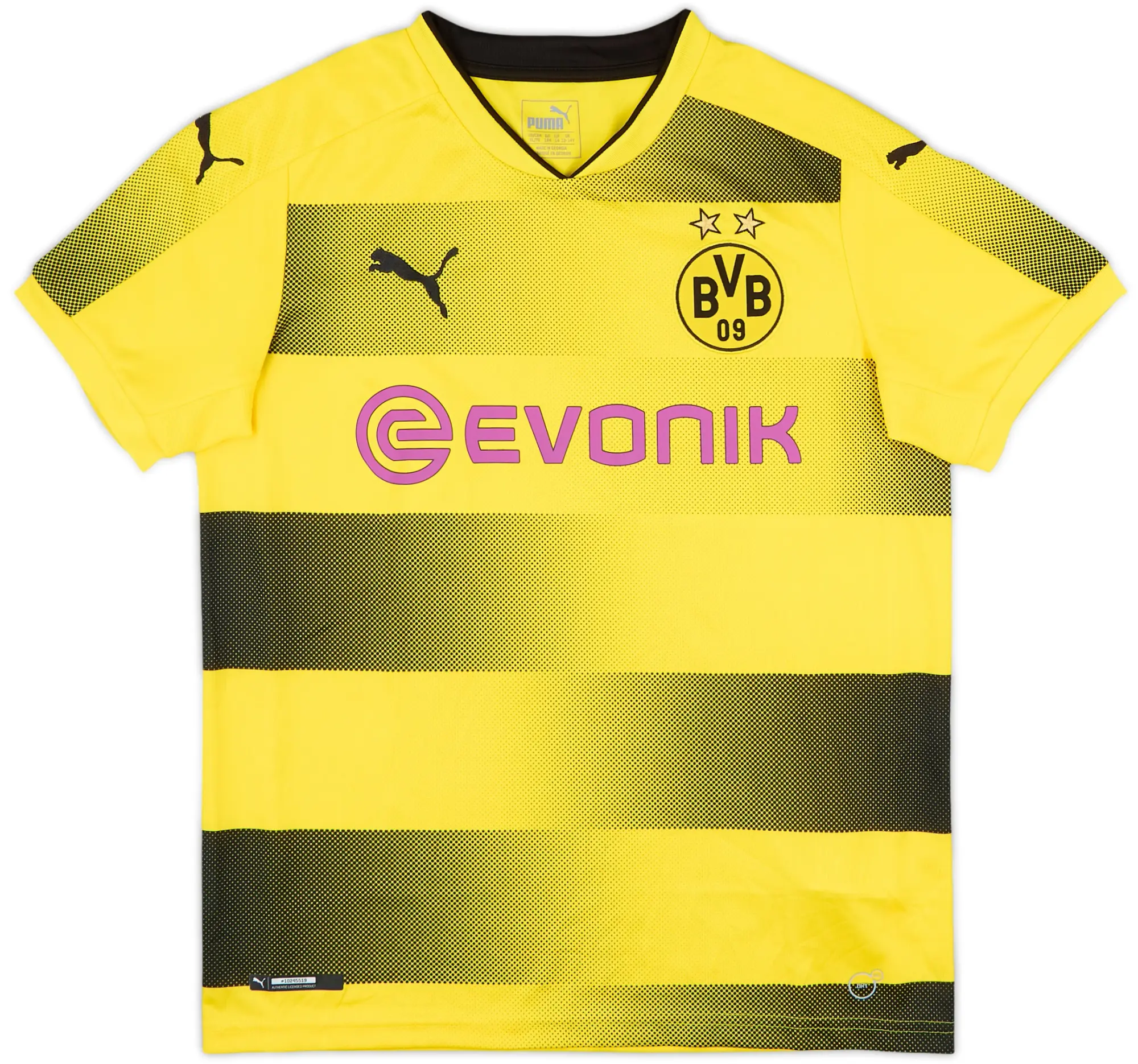 Puma Borussia Dortmund Boys SS Home Shirt 2017/18