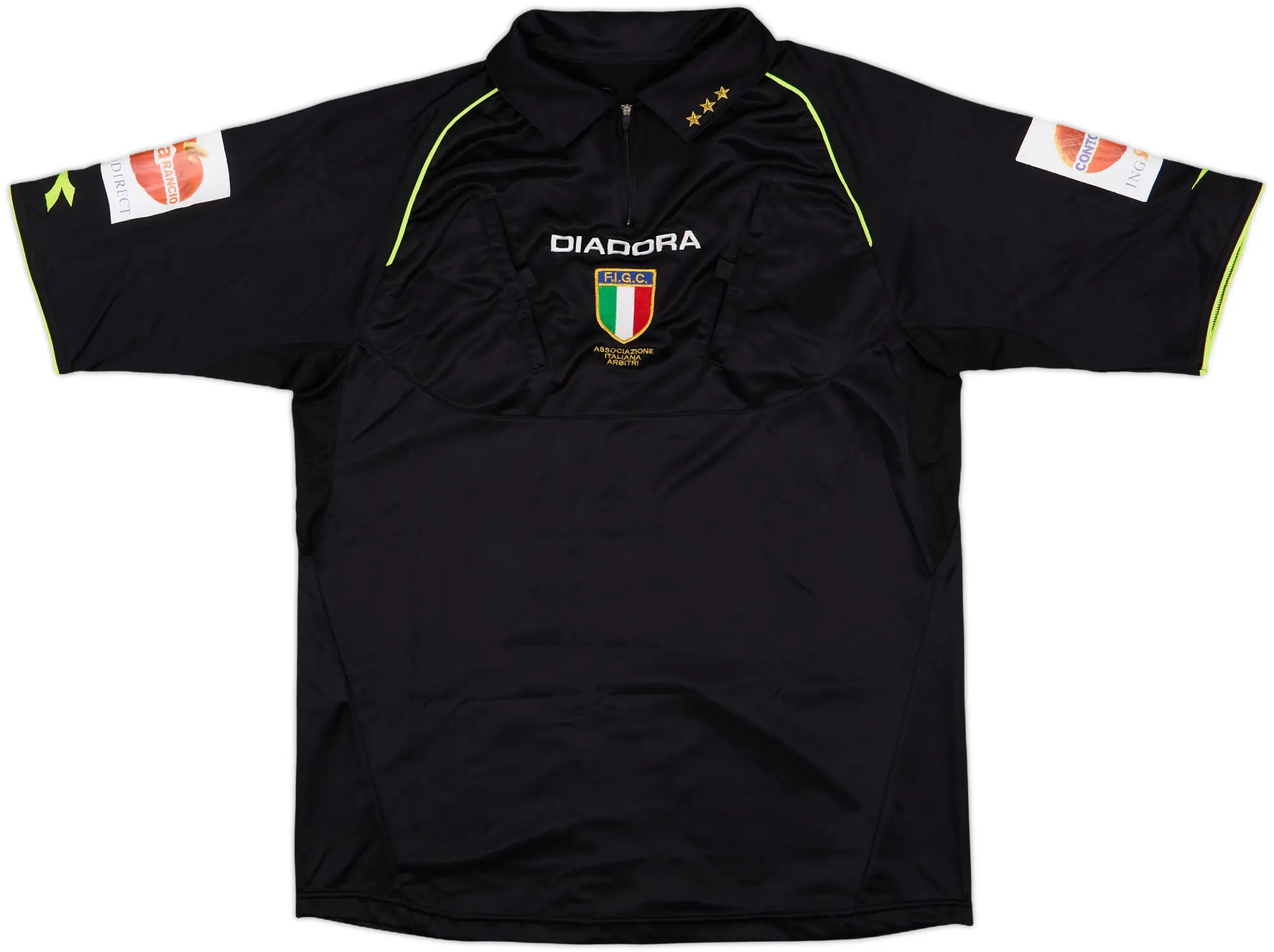 Diadora Italy Mens SS Home Shirt 2006