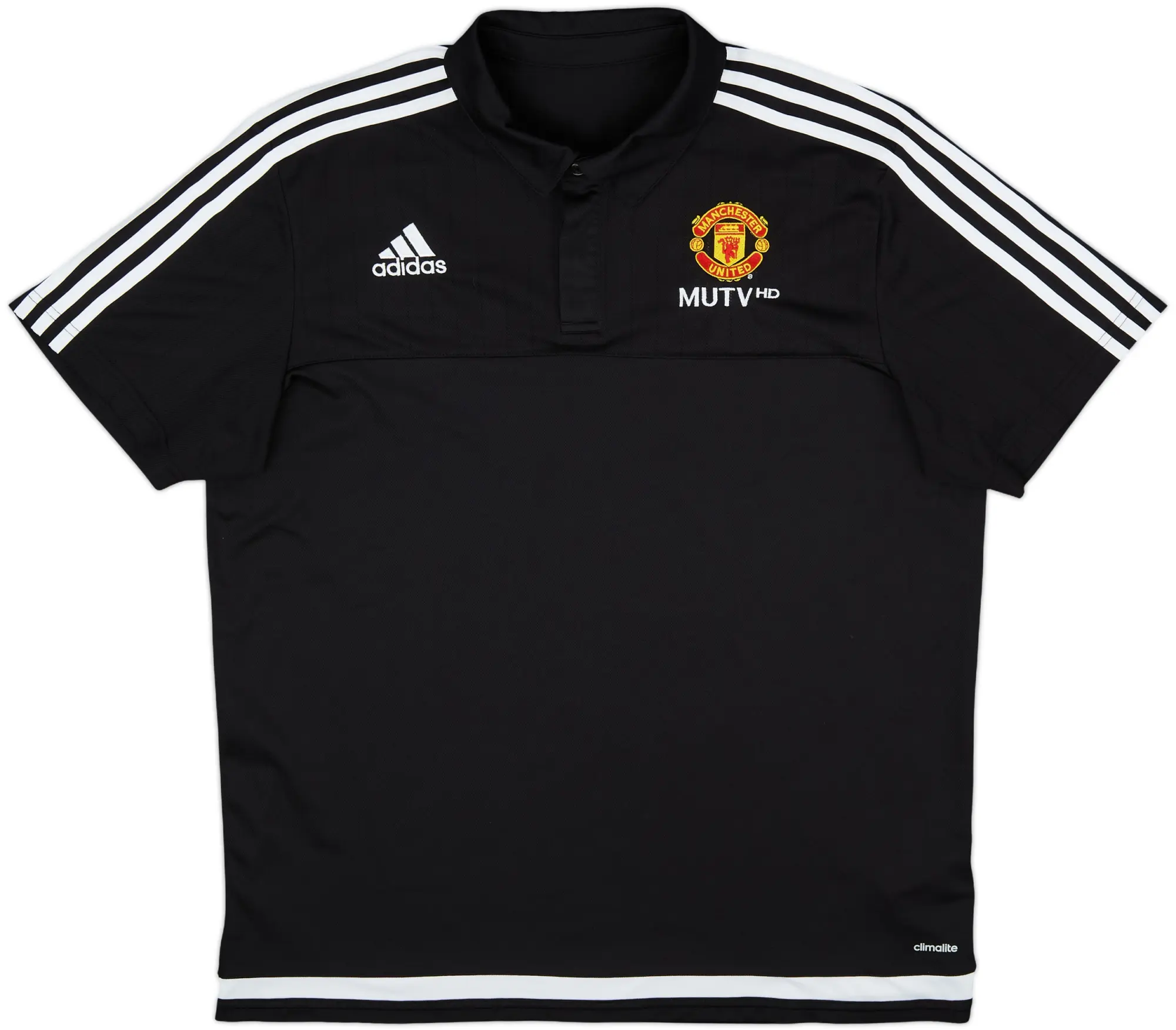2016-17 Manchester United adidas Polo Shirt - 10/10 - (XL)