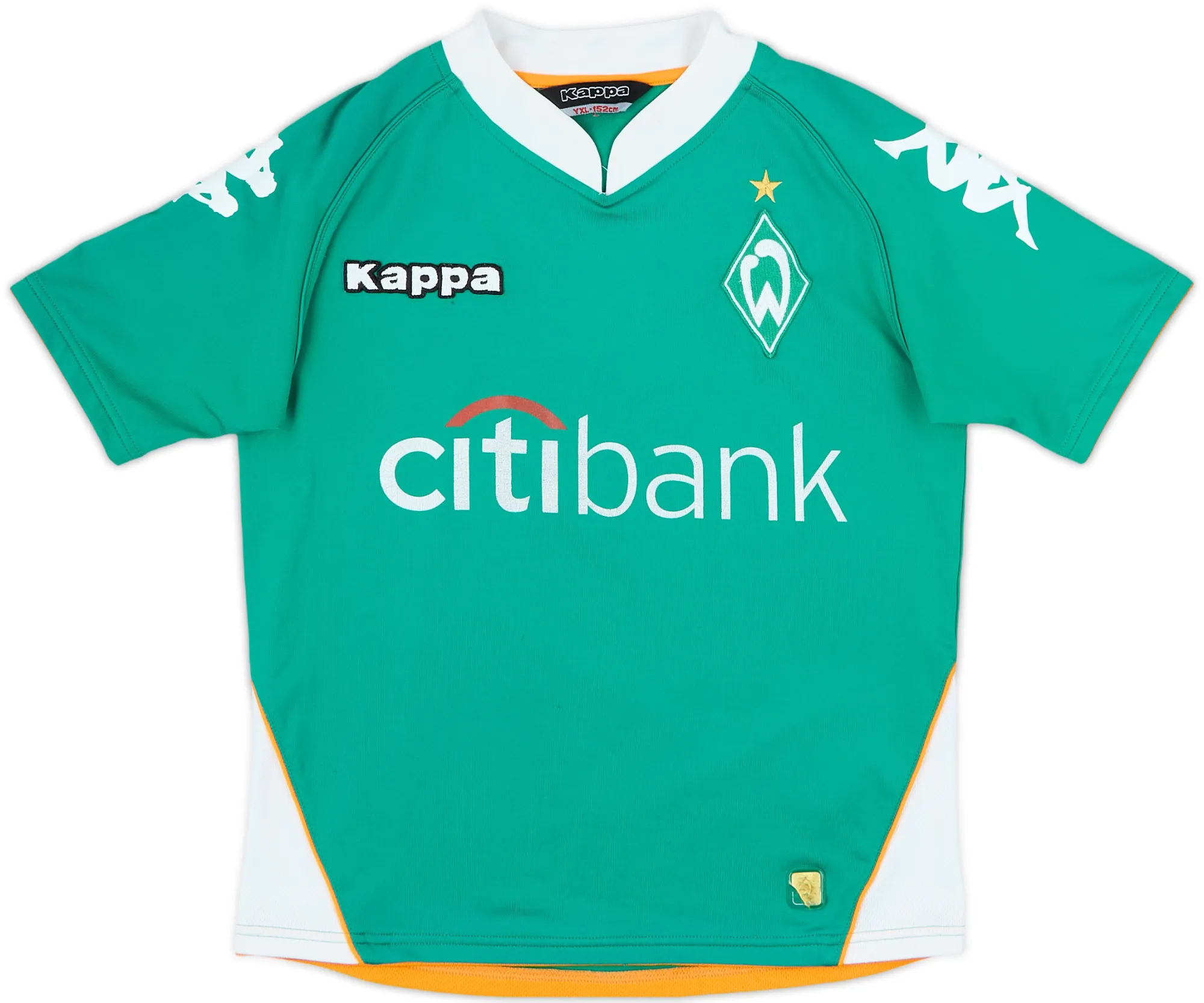 Kappa Werder Bremen Boys SS Home Shirt 2007/08