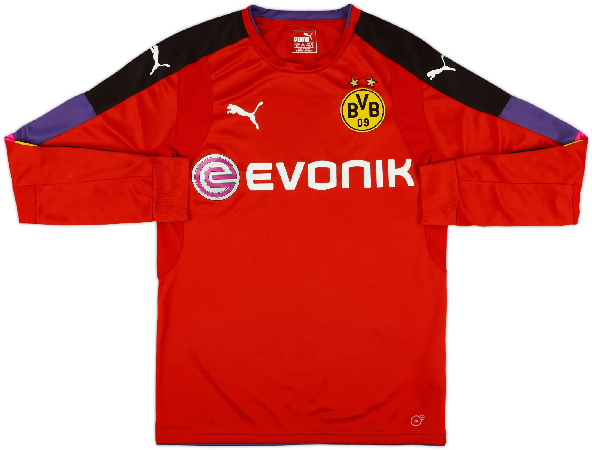 Puma Borussia Dortmund Mens LS Goalkeeper Home Shirt 2016/17
