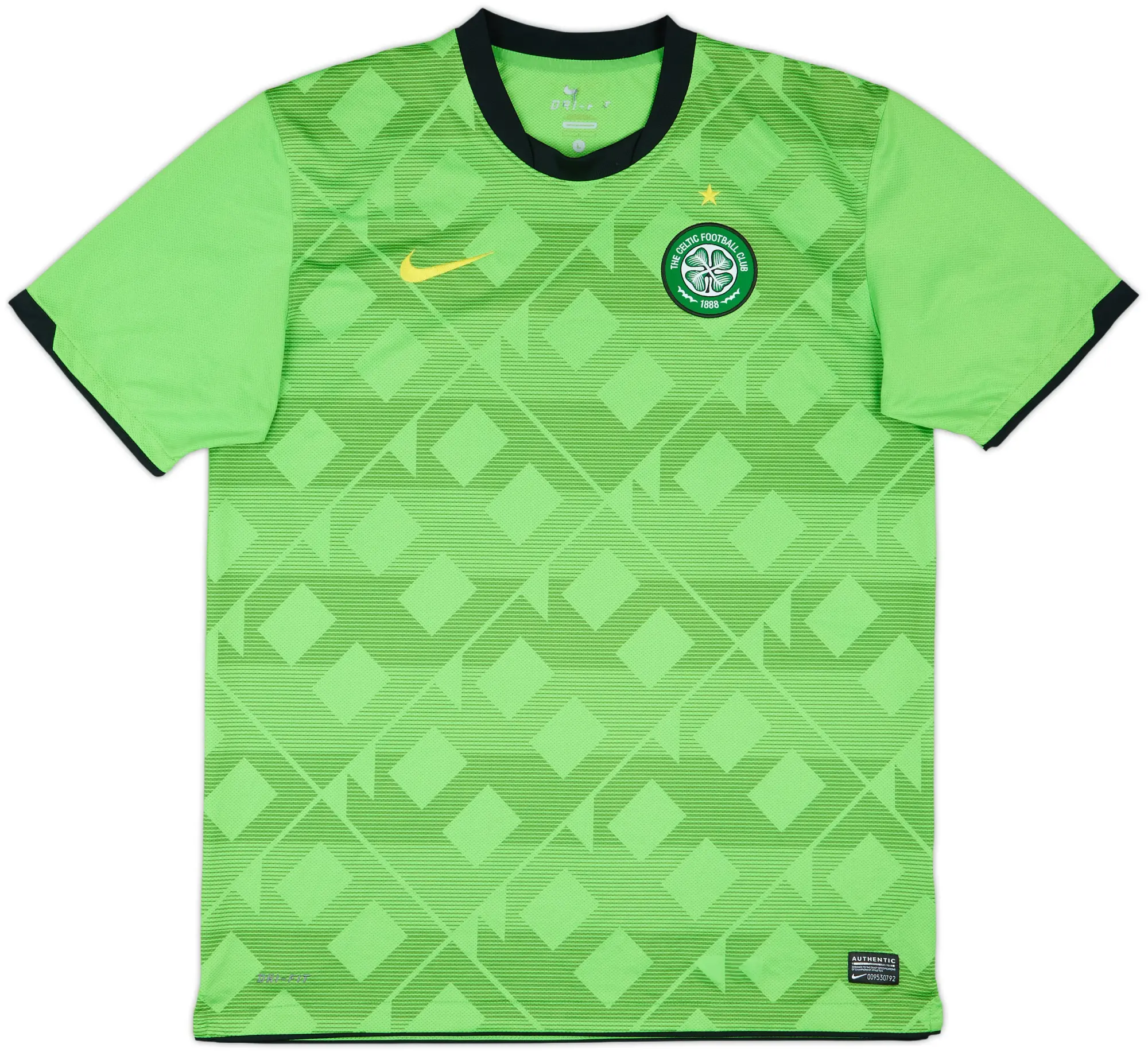 Nike Celtic Mens SS Away Shirt 2010/11