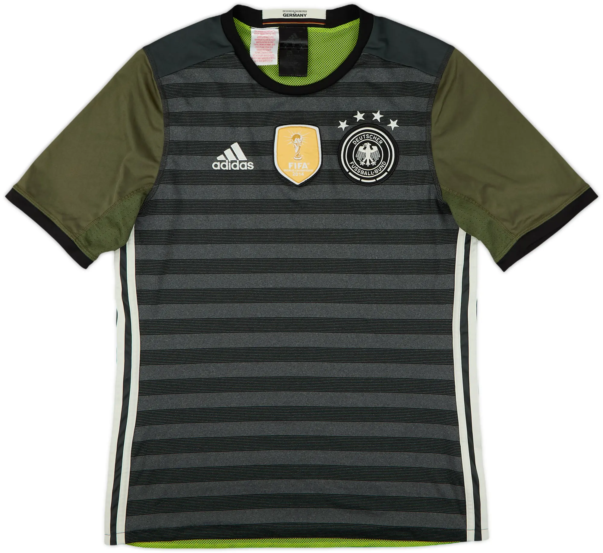 adidas Germany Boys SS Away Shirt 2015