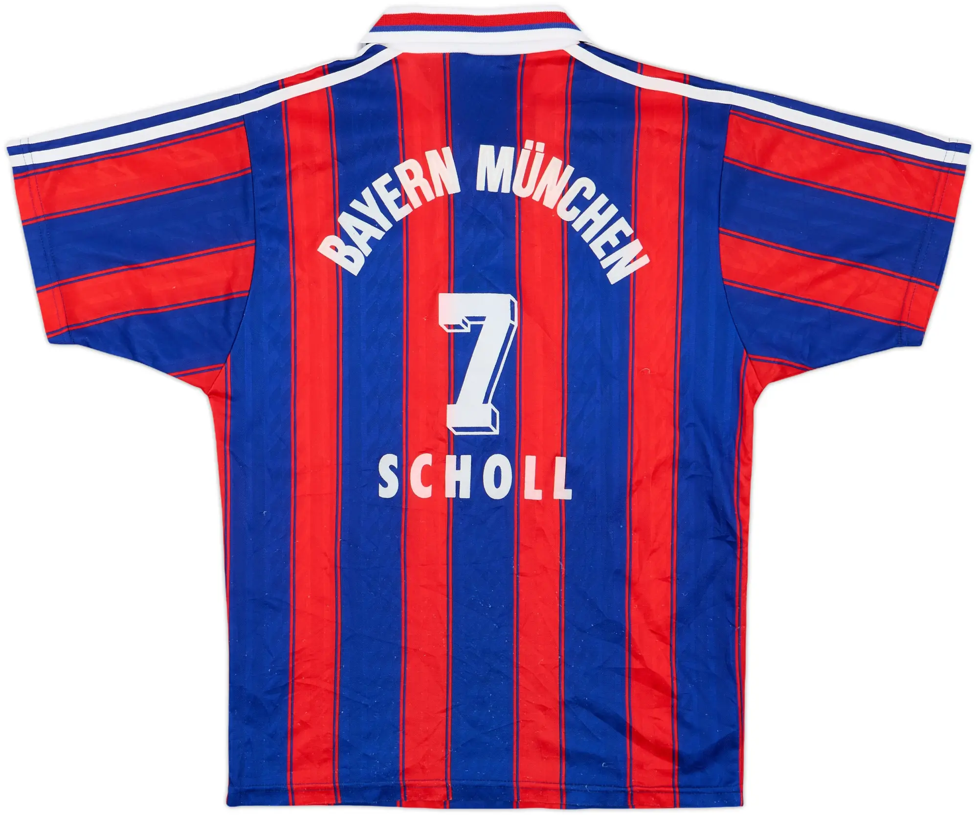 adidas Bayern Munich Mens SS Home Shirt 1995/97