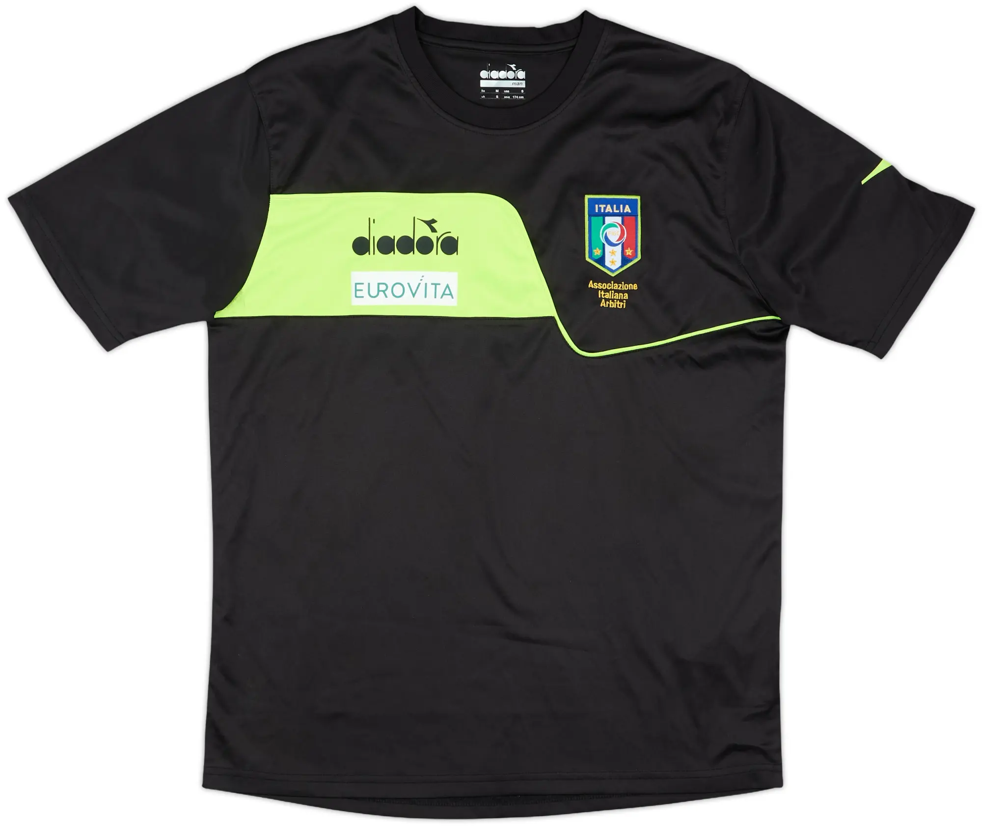 Diadora Italy Mens SS Home Shirt 2017