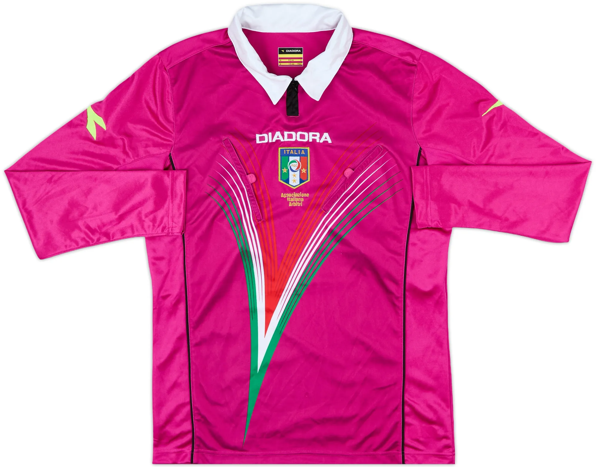 Diadora Italy Mens LS Home Shirt 2011