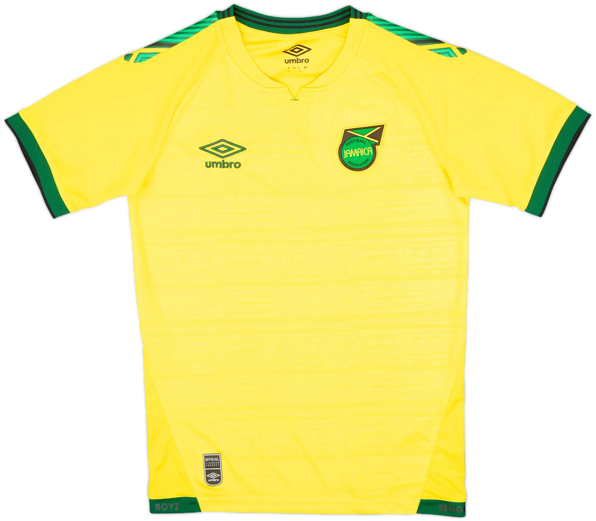 Umbro Jamaica Mens SS Home Shirt 2021