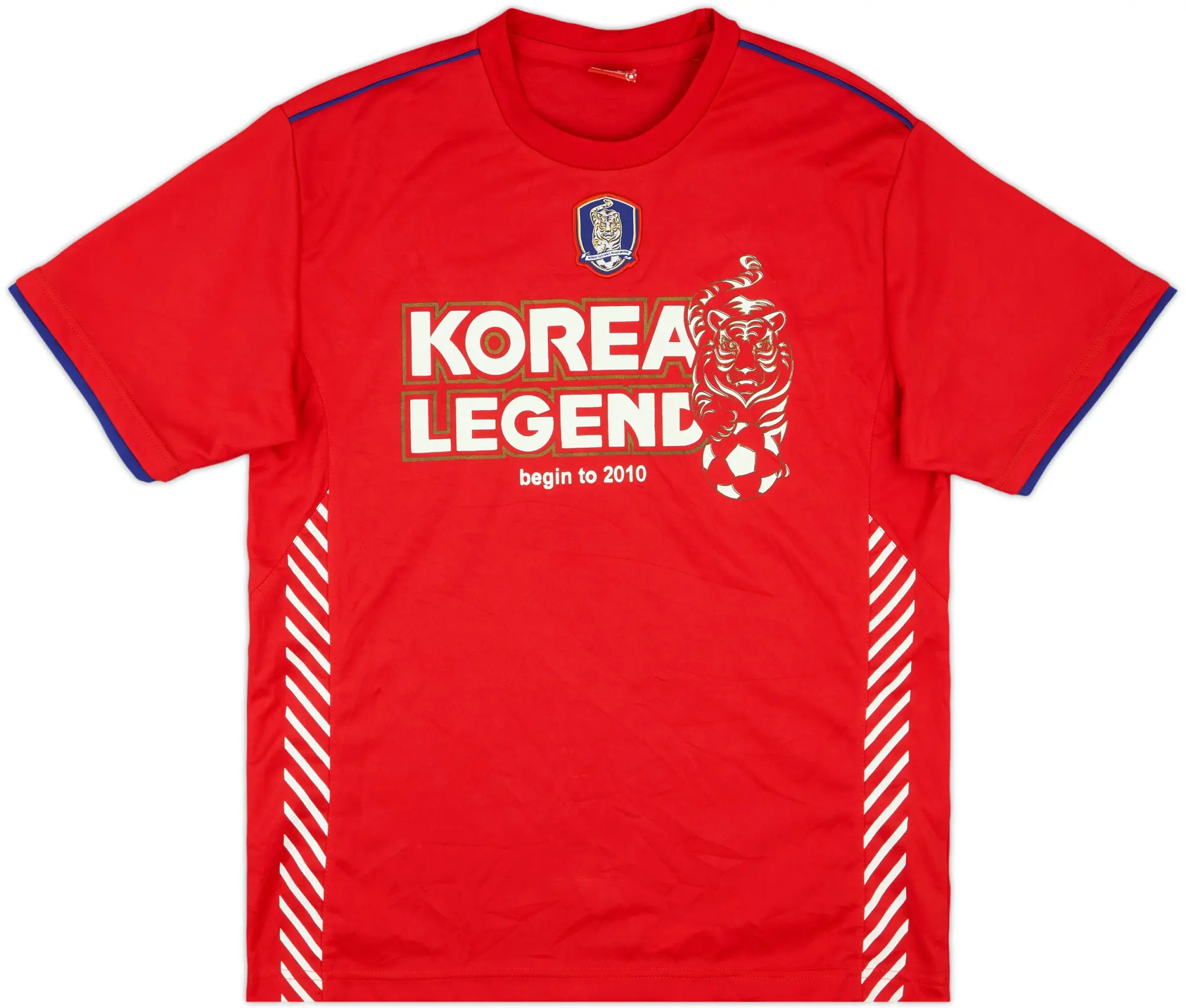 T-Shirts South Korea Mens SS Home Shirt 2010