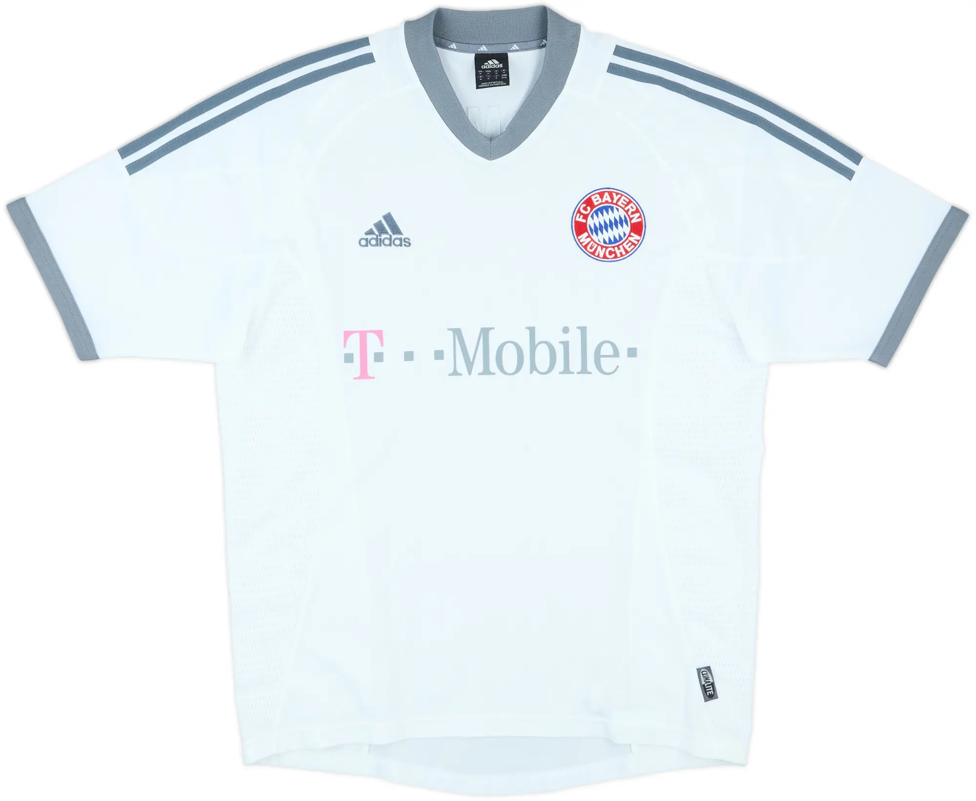 adidas Bayern Munich Mens SS Away Shirt 2002/03