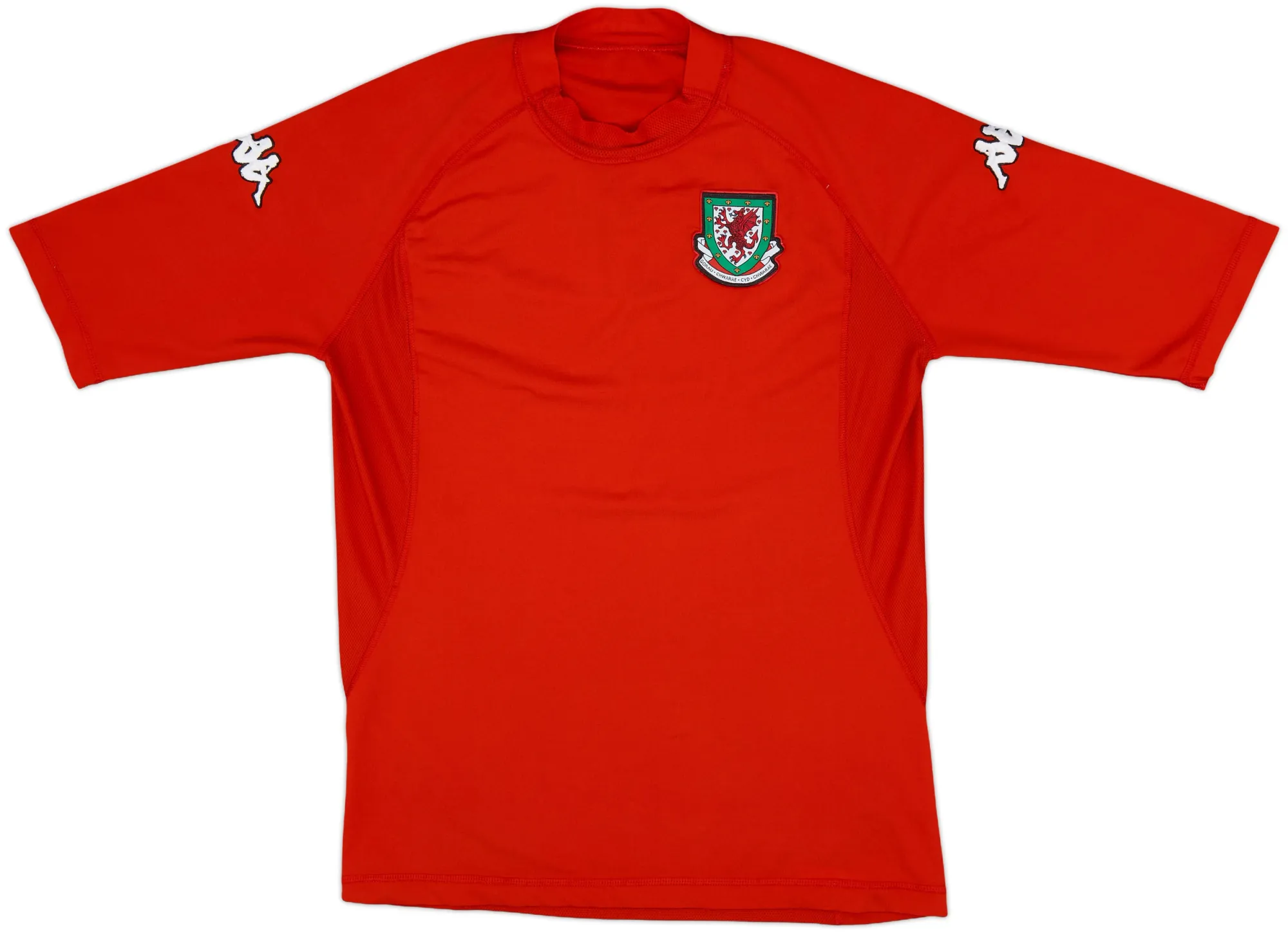 Kappa Wales Mens SS Home Shirt 2004