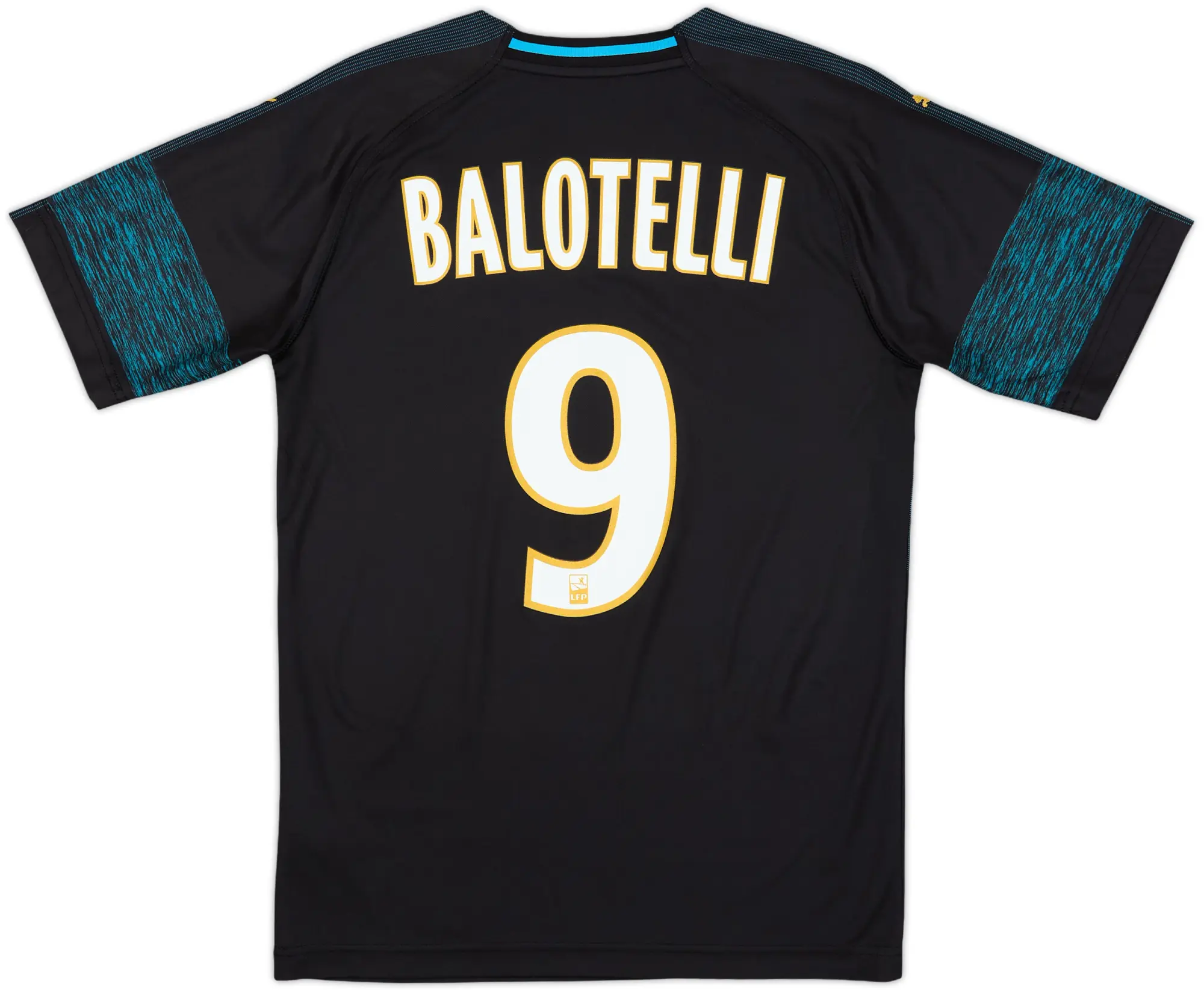 2018-19 Olympique Marseille Away Shirt Balotelli #9 - 9/10 - (XS)