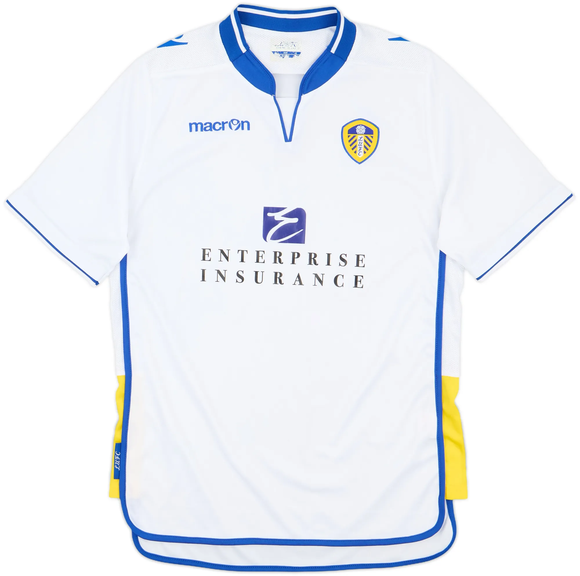 Macron Leeds United Boys SS Home Shirt 2012/13