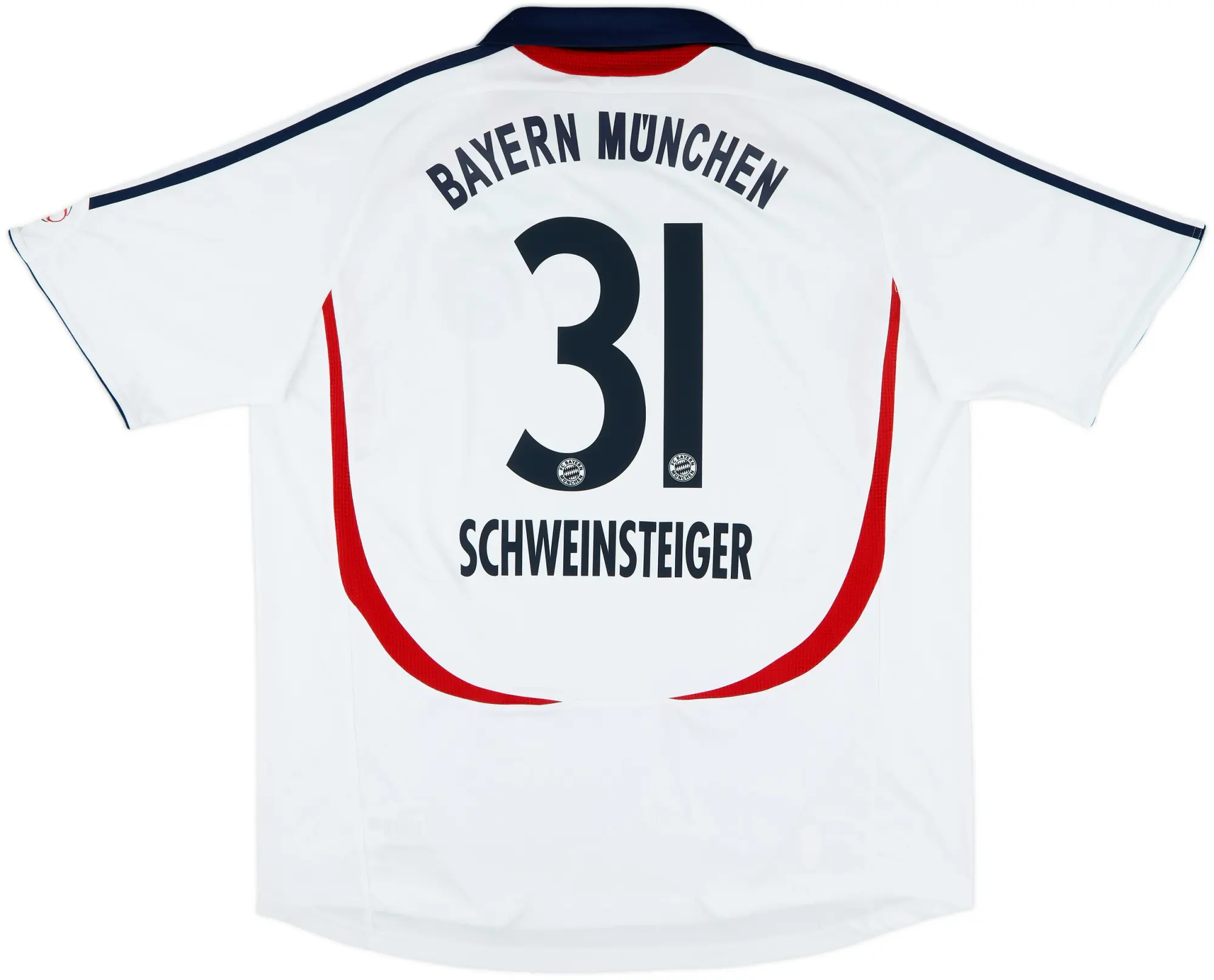 adidas Bayern Munich Mens SS Away Shirt 2006/07