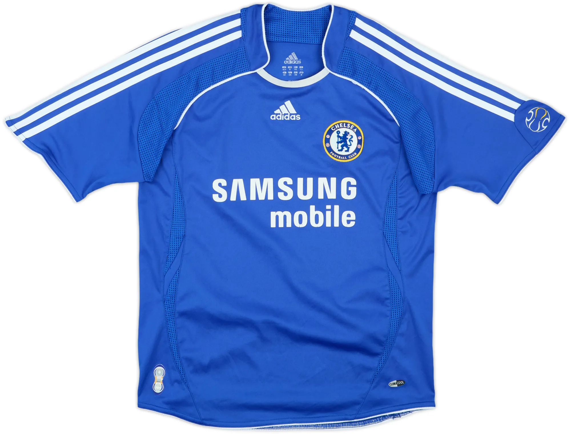 adidas Chelsea Boys SS Home Shirt 2006/08