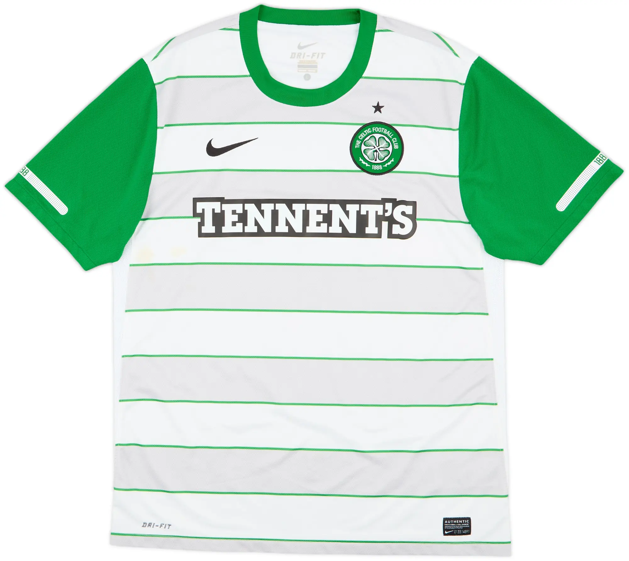 Nike Celtic Mens SS Away Shirt 2011/12