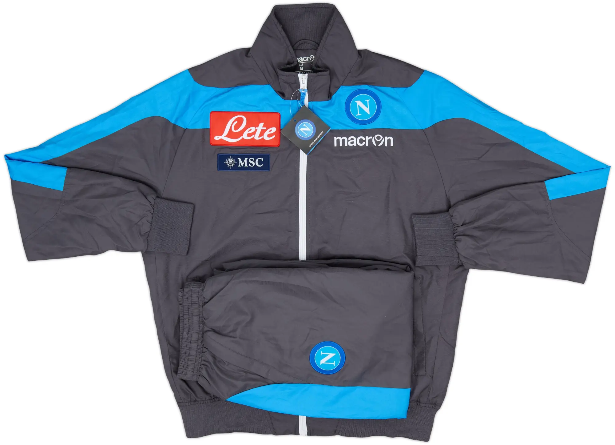 2012-13 Napoli Macron Tracksuit (M)