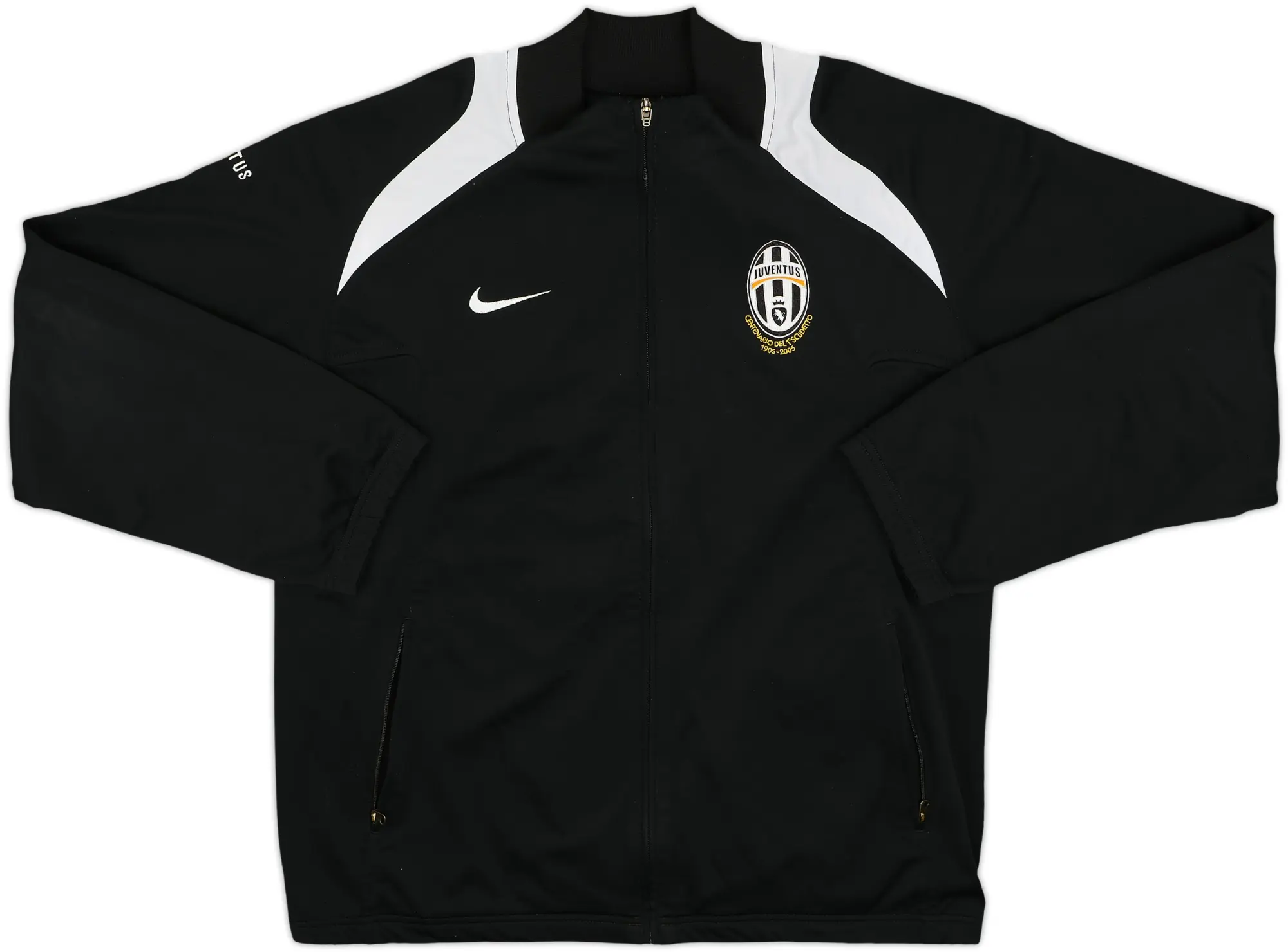 2005-06 Juventus Nike Centenary Track Jacket - 8/10 - (M)