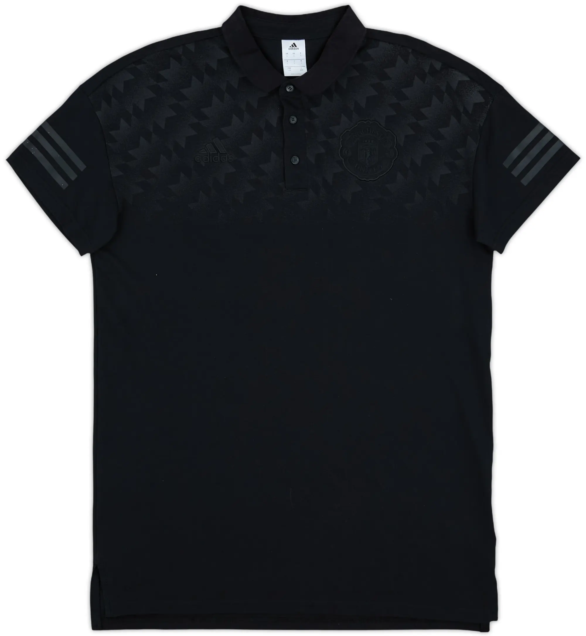 2017-18 Manchester United adidas Polo Shirt - 9/10 - (L)