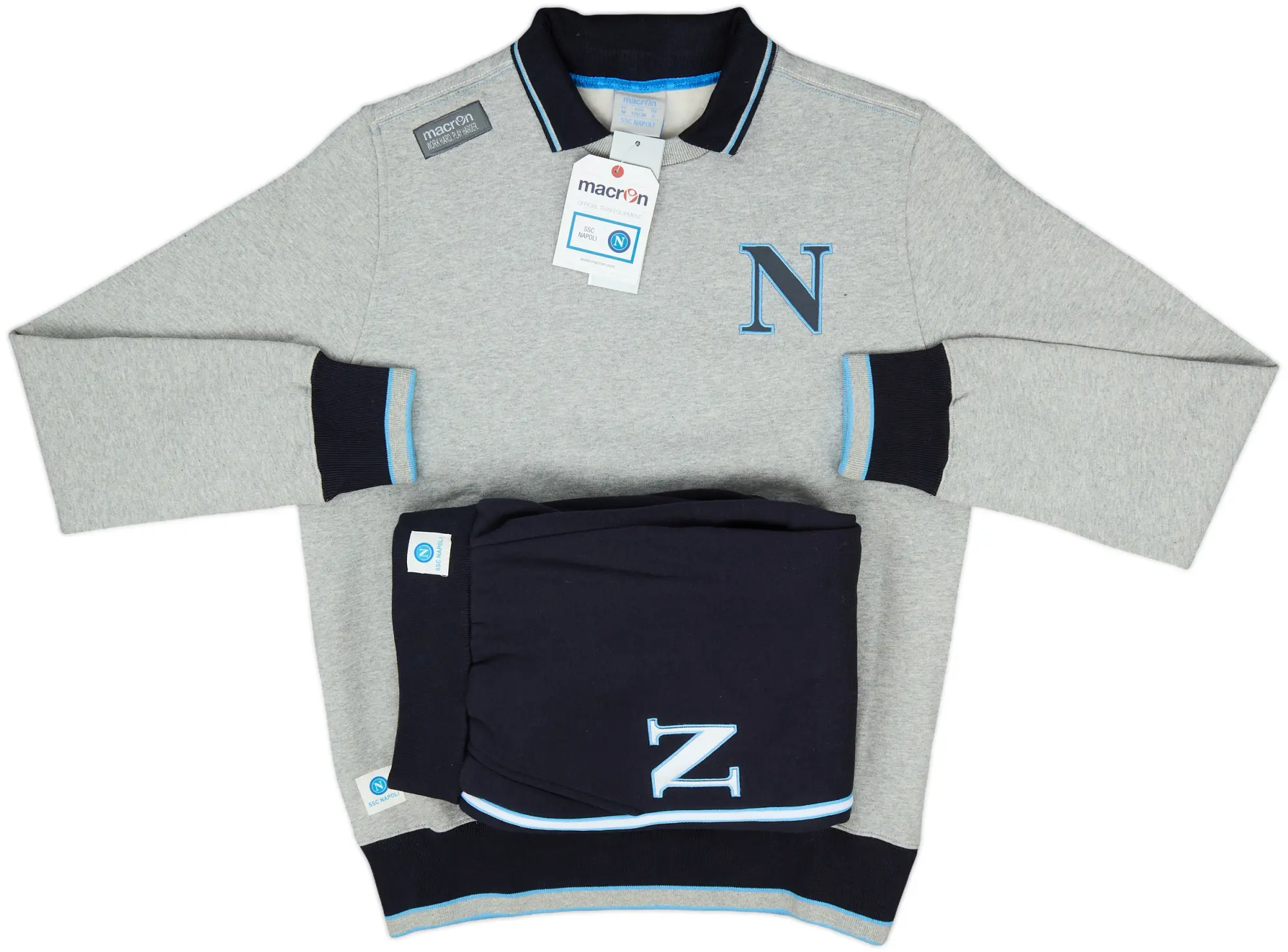 2010-11 Napoli Macron Tracksuit (M)