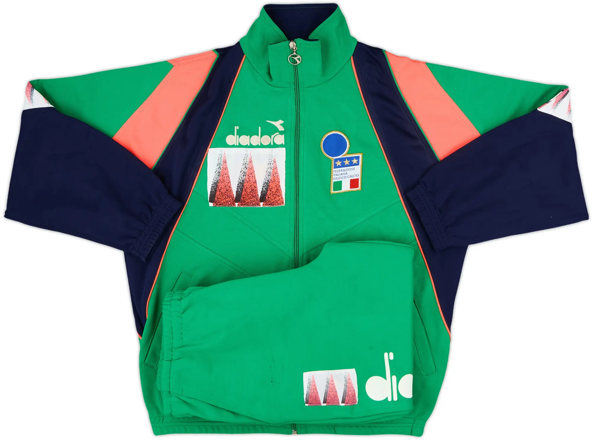 1994 Italy Diadora Tracksuit - 9/10 - (M)
