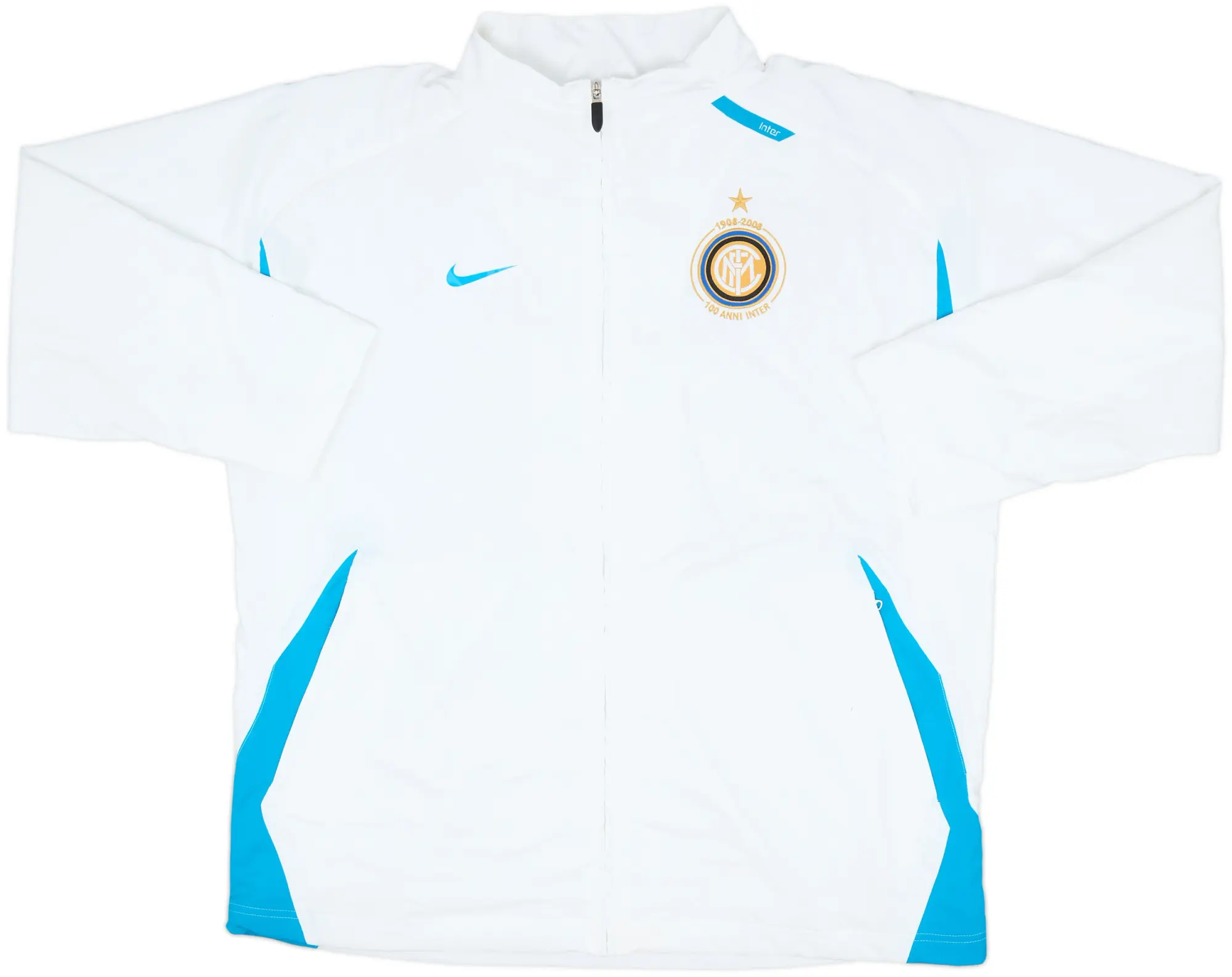 2007-08 Inter Milan Nike Tracksuit - 9/10 - (XXL)