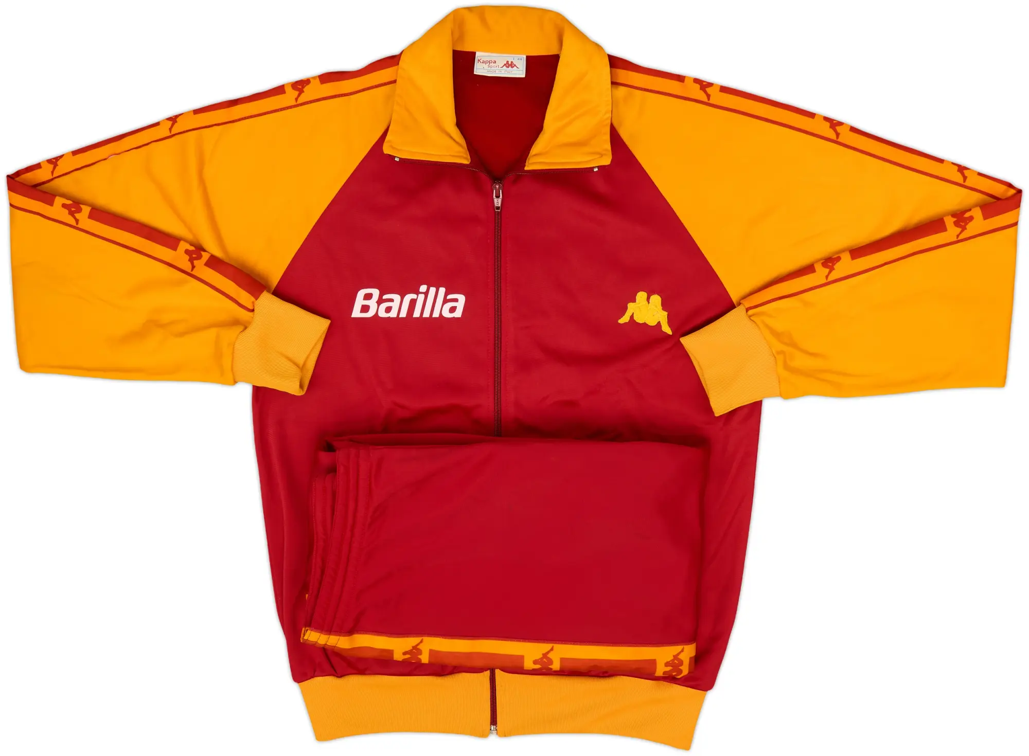 1983-84 Roma Kappa Tracksuit - 9/10 - (M)