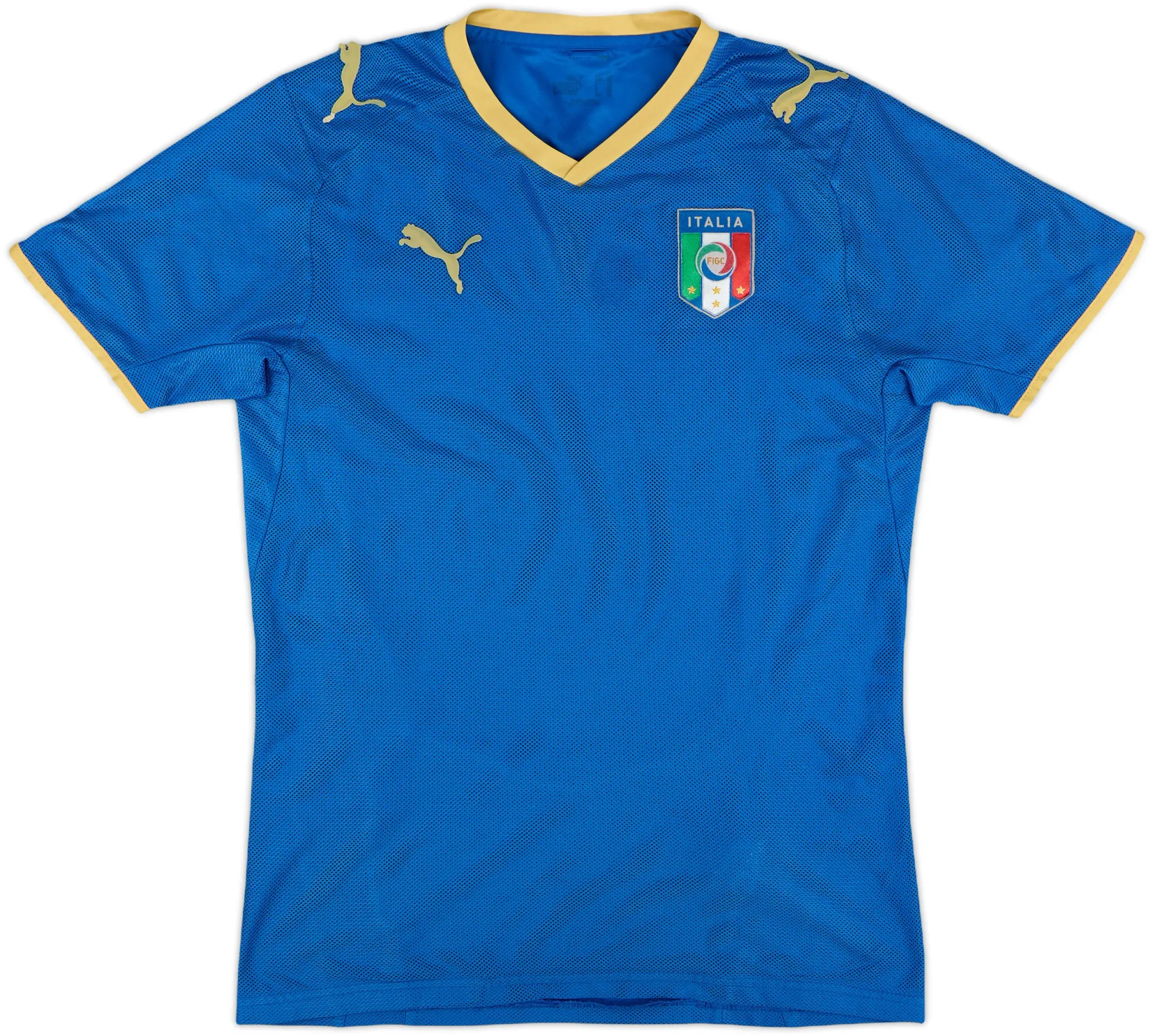Puma Italy Boys SS Home Shirt 2007