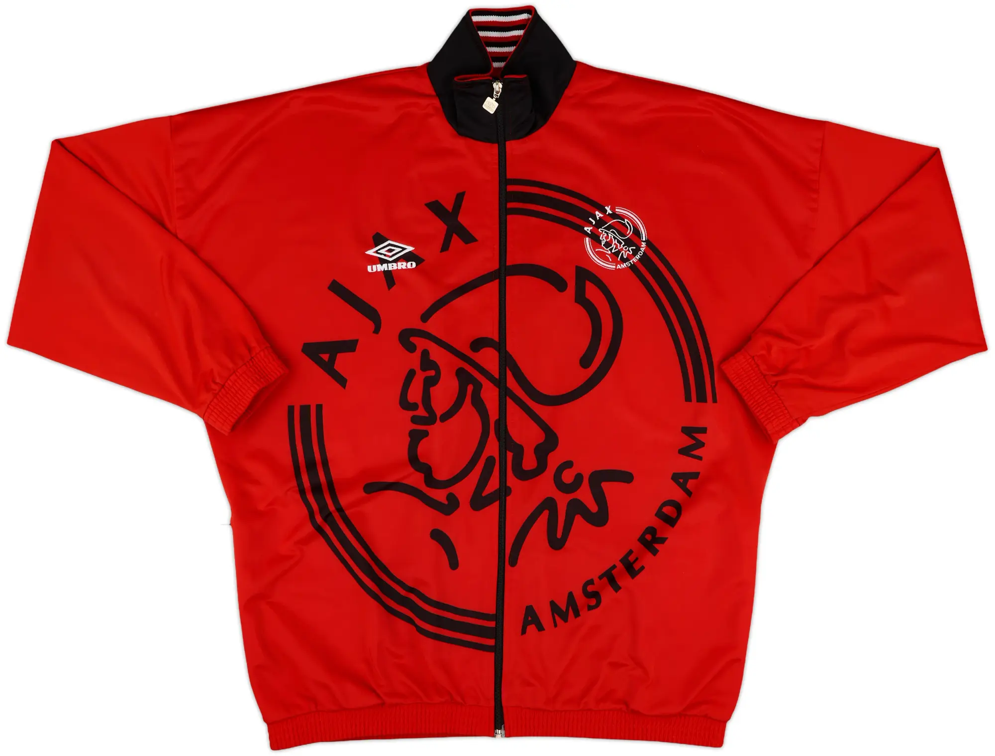 1995-96 Ajax Umbro Track Jacket - 9/10 - (XXL)