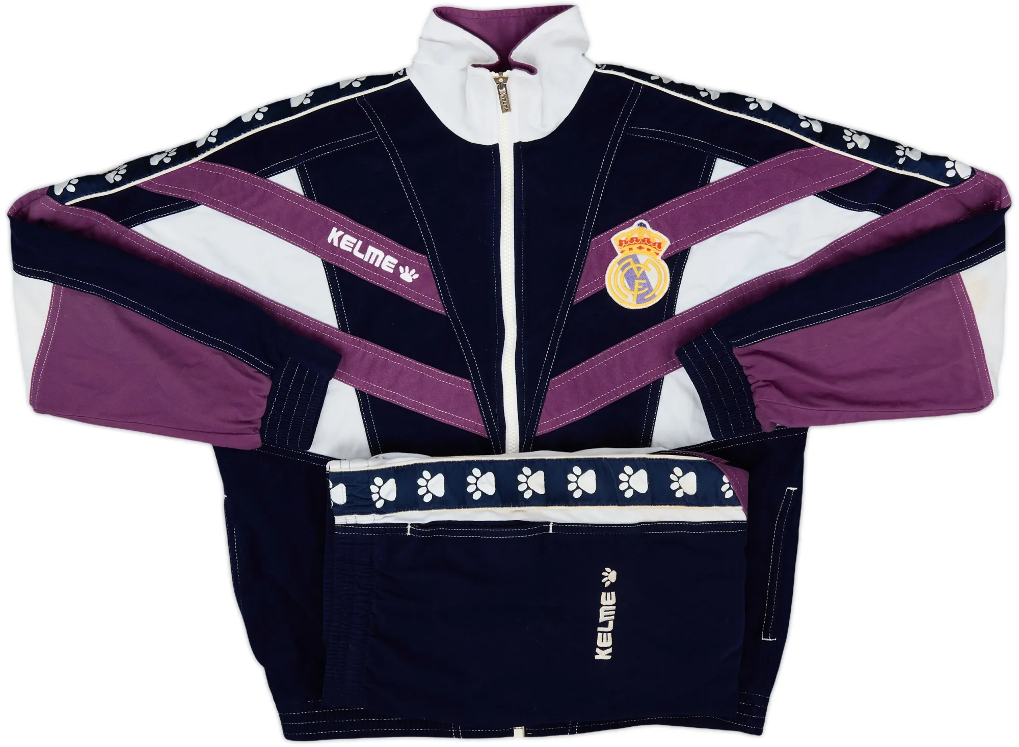 1997-98 Real Madrid Kelme Tracksuit - 9/10 - (XS)