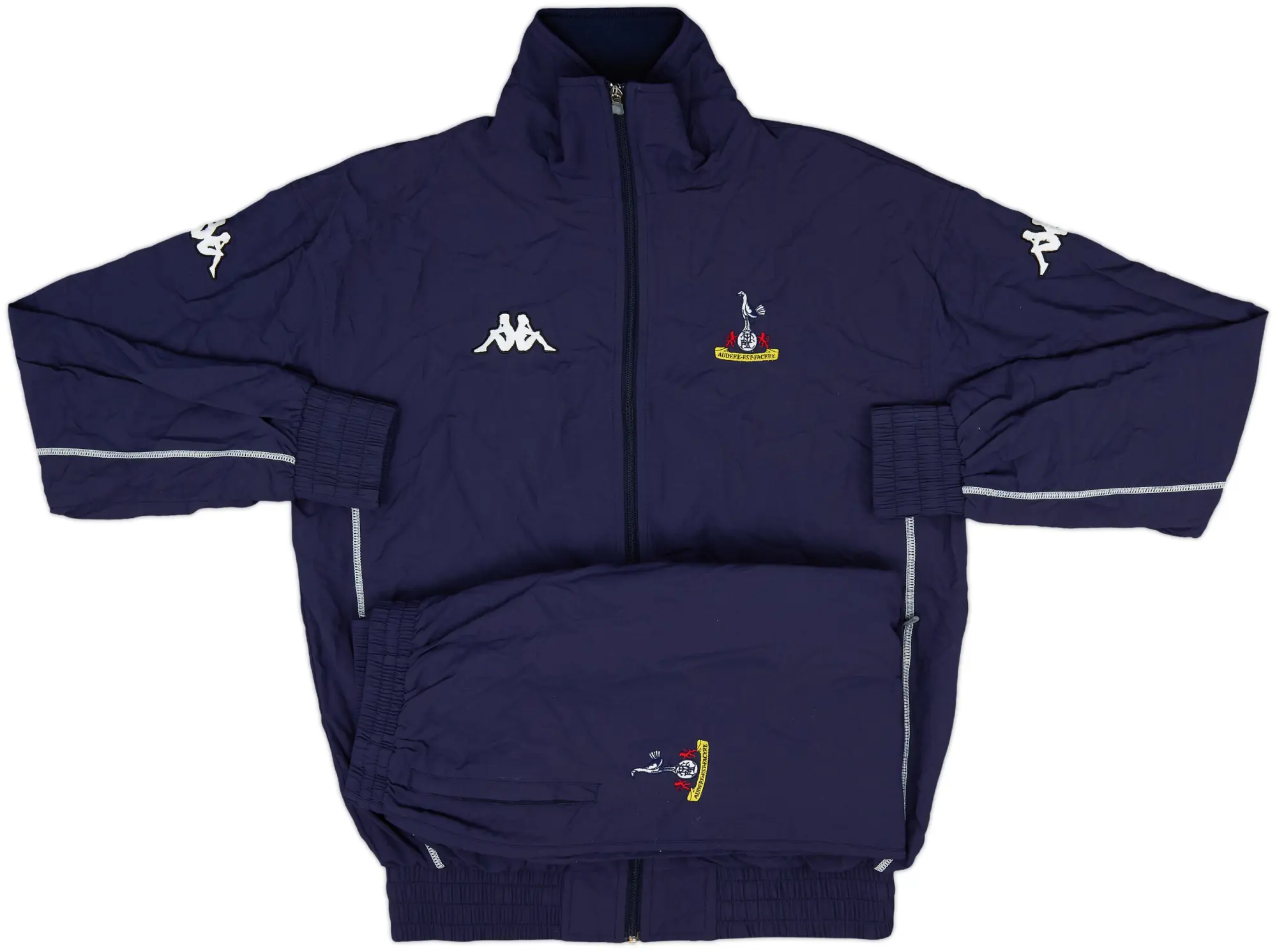 2004-05 Tottenham Kappa Tracksuit - 8/10 - (XL)