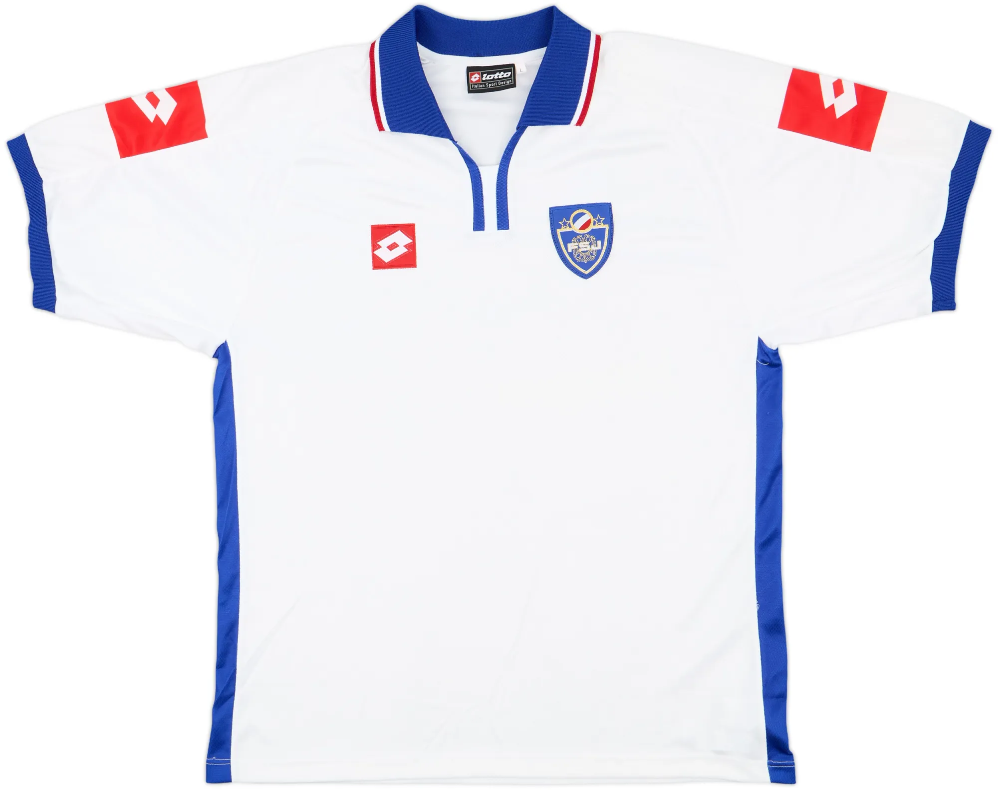 Lotto Yugoslavia Mens SS Away Shirt 2002