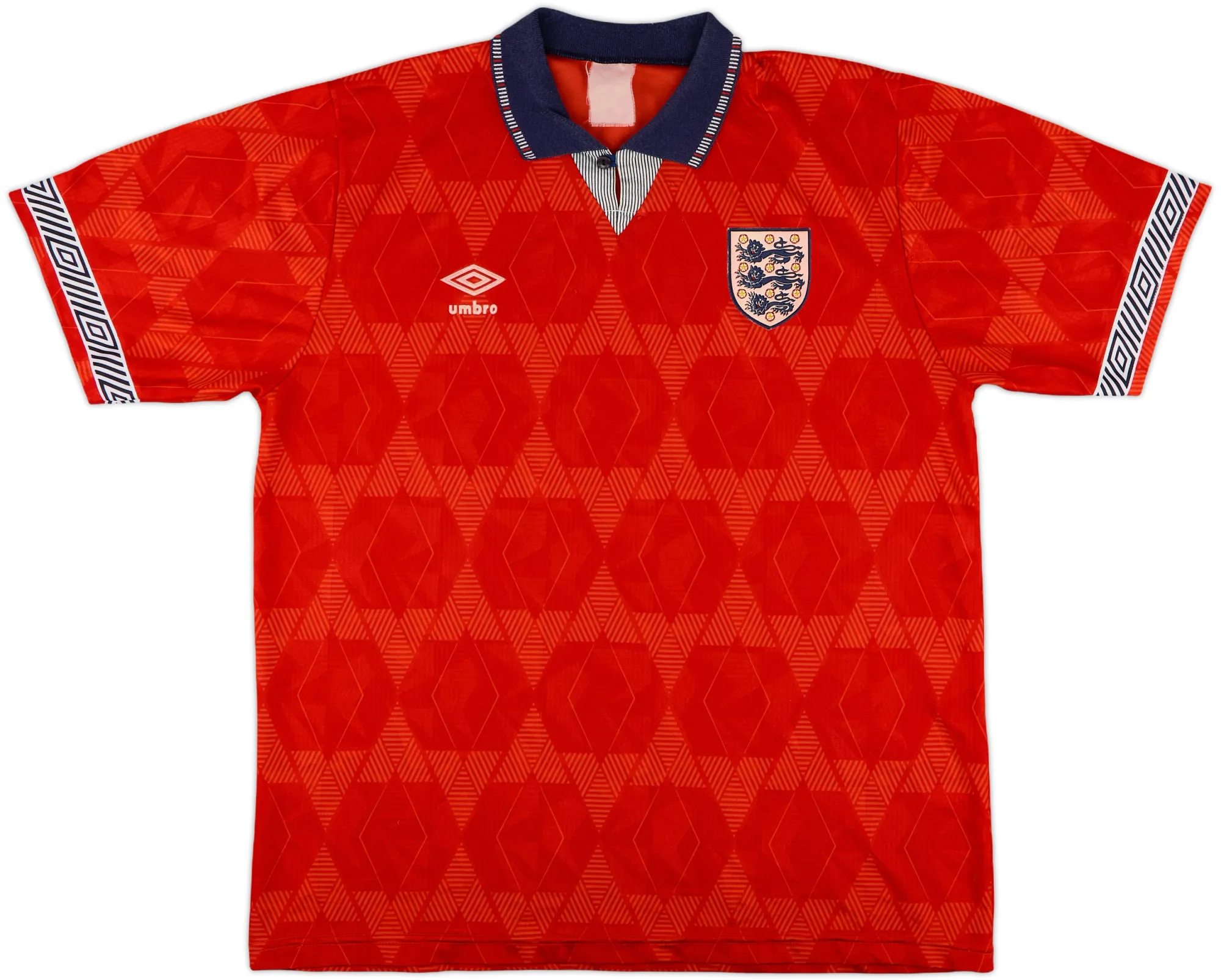 Umbro England Mens SS Away Shirt 1990