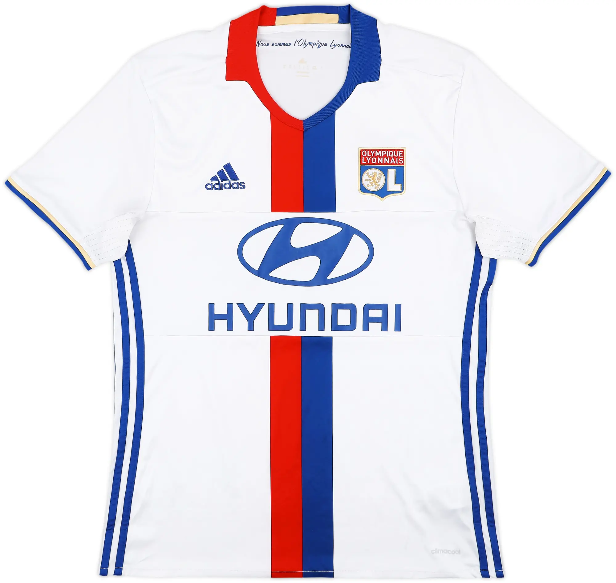 adidas Lyon Mens SS Home Shirt 2016/17