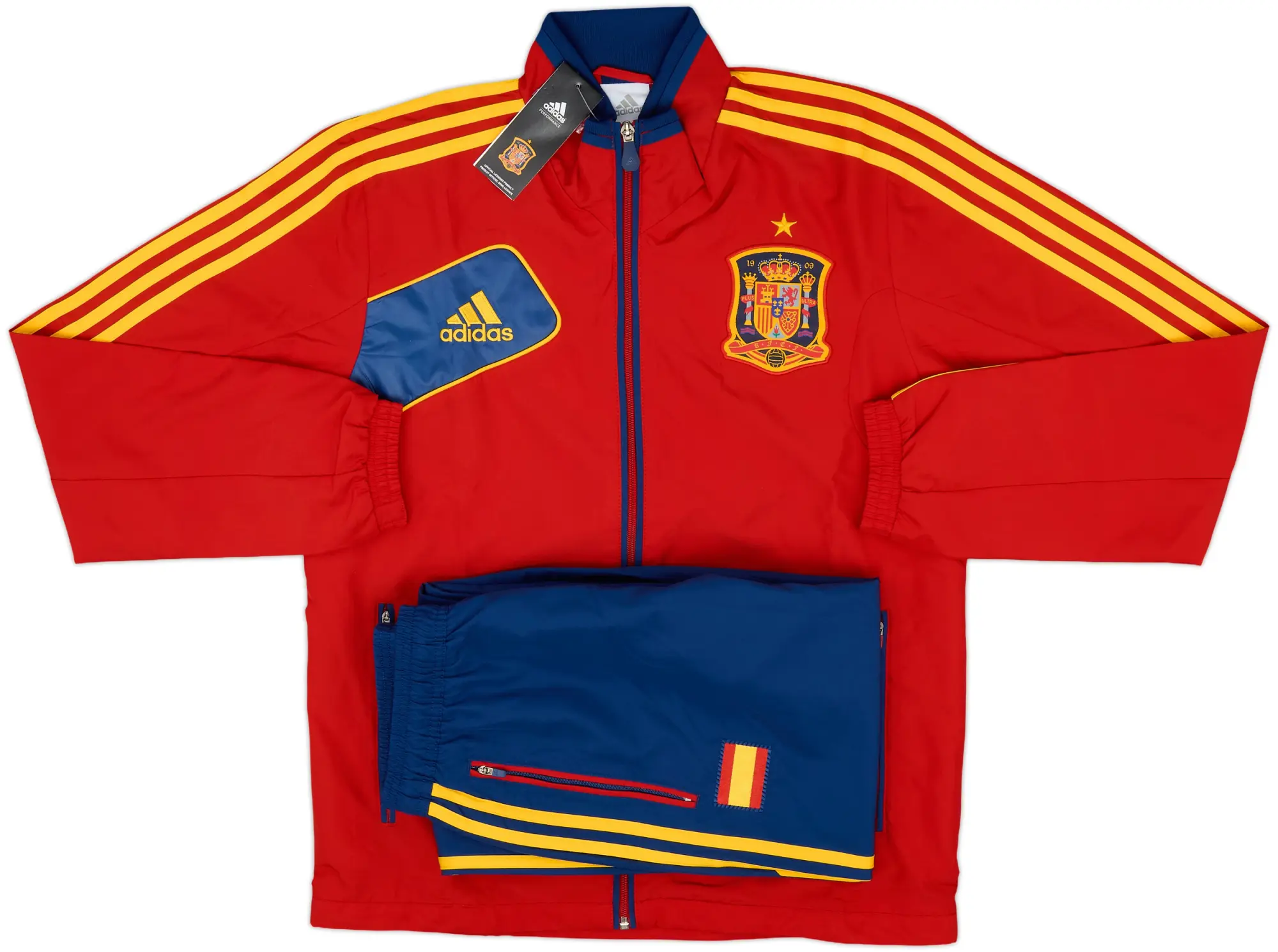 2011-12 Spain adidas Tracksuit (S)