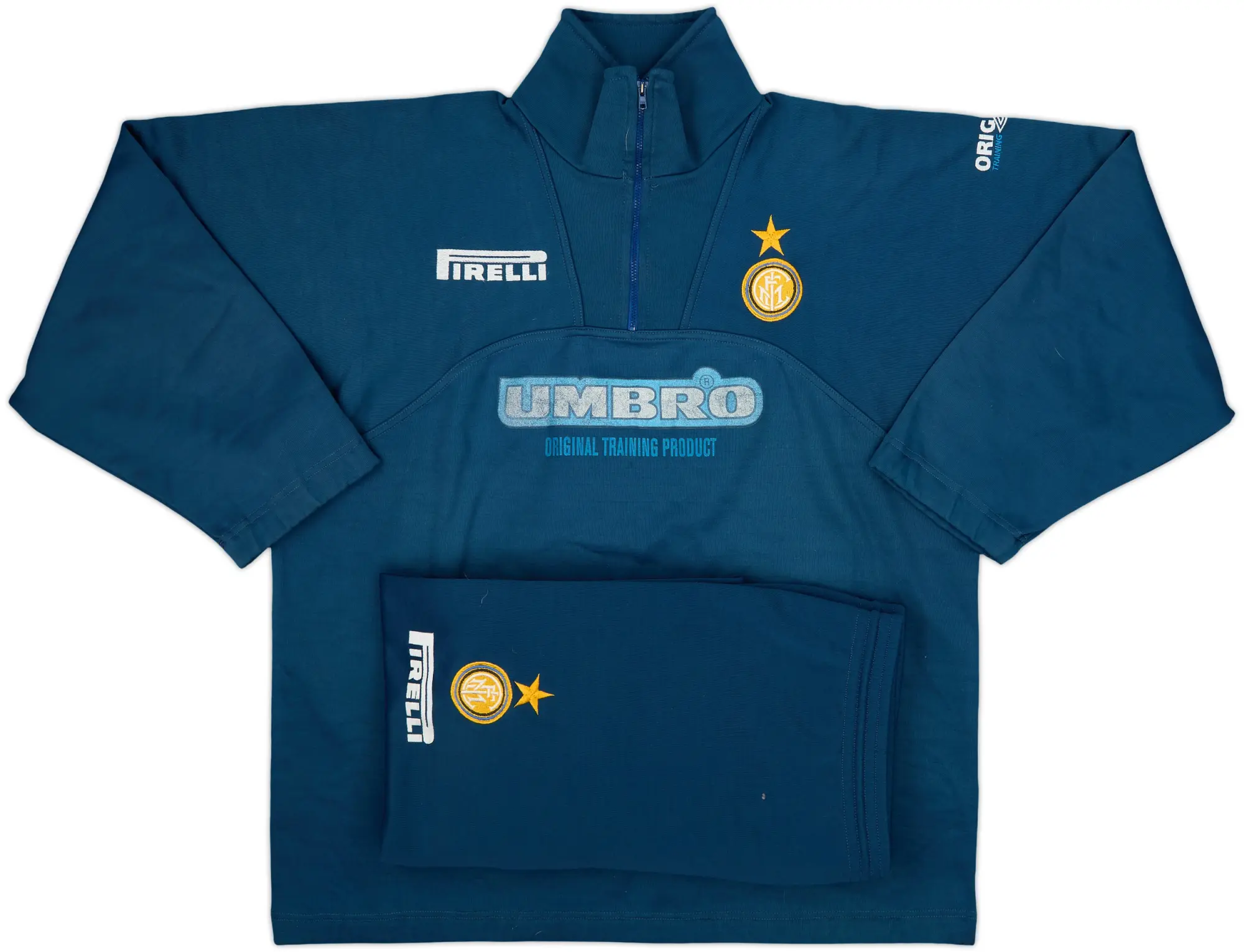 1997-98 Inter Milan Umbro Tracksuit - 8/10 - (XL)