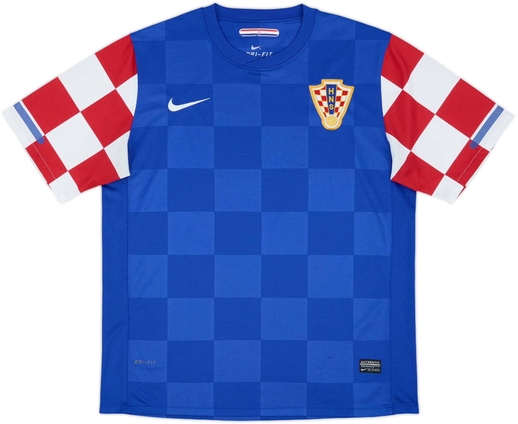Nike Croatia Mens SS Away Shirt 2010