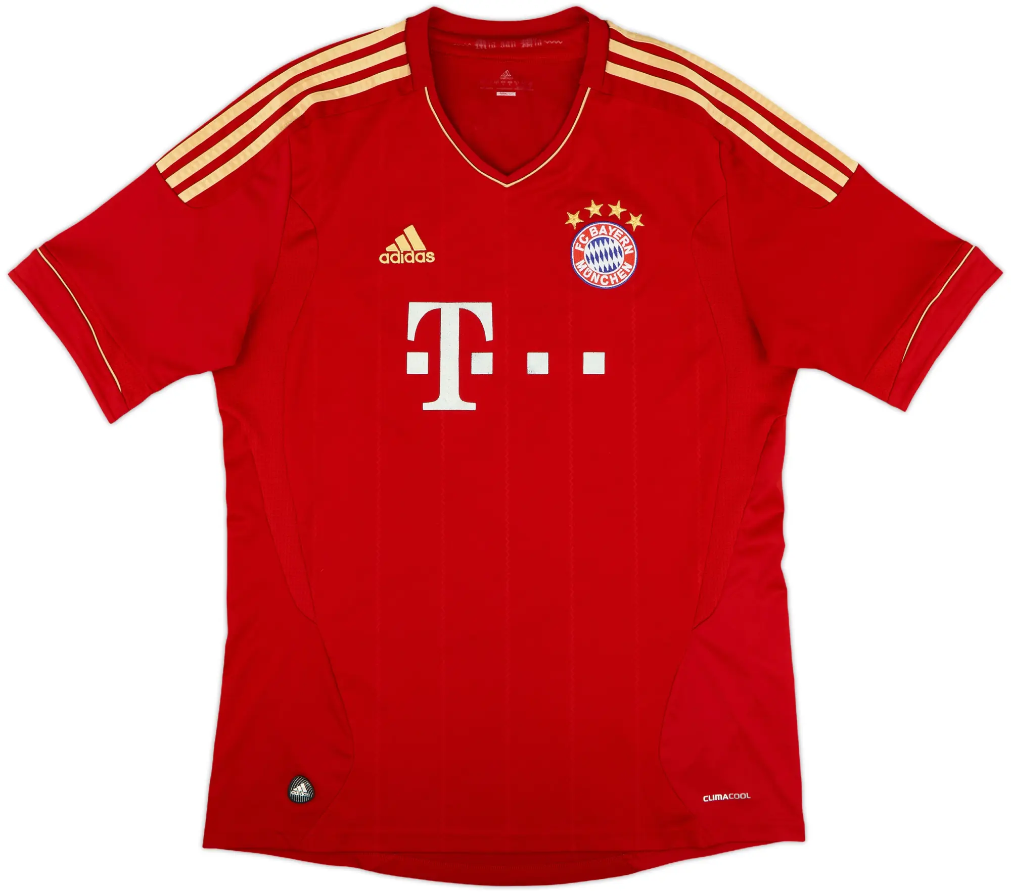 adidas Bayern Munich Mens SS Home Shirt 2011/13