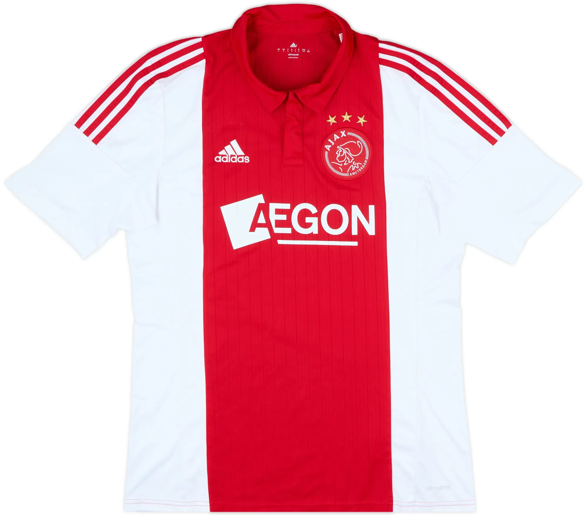adidas Ajax Mens SS Home Shirt 2014/15